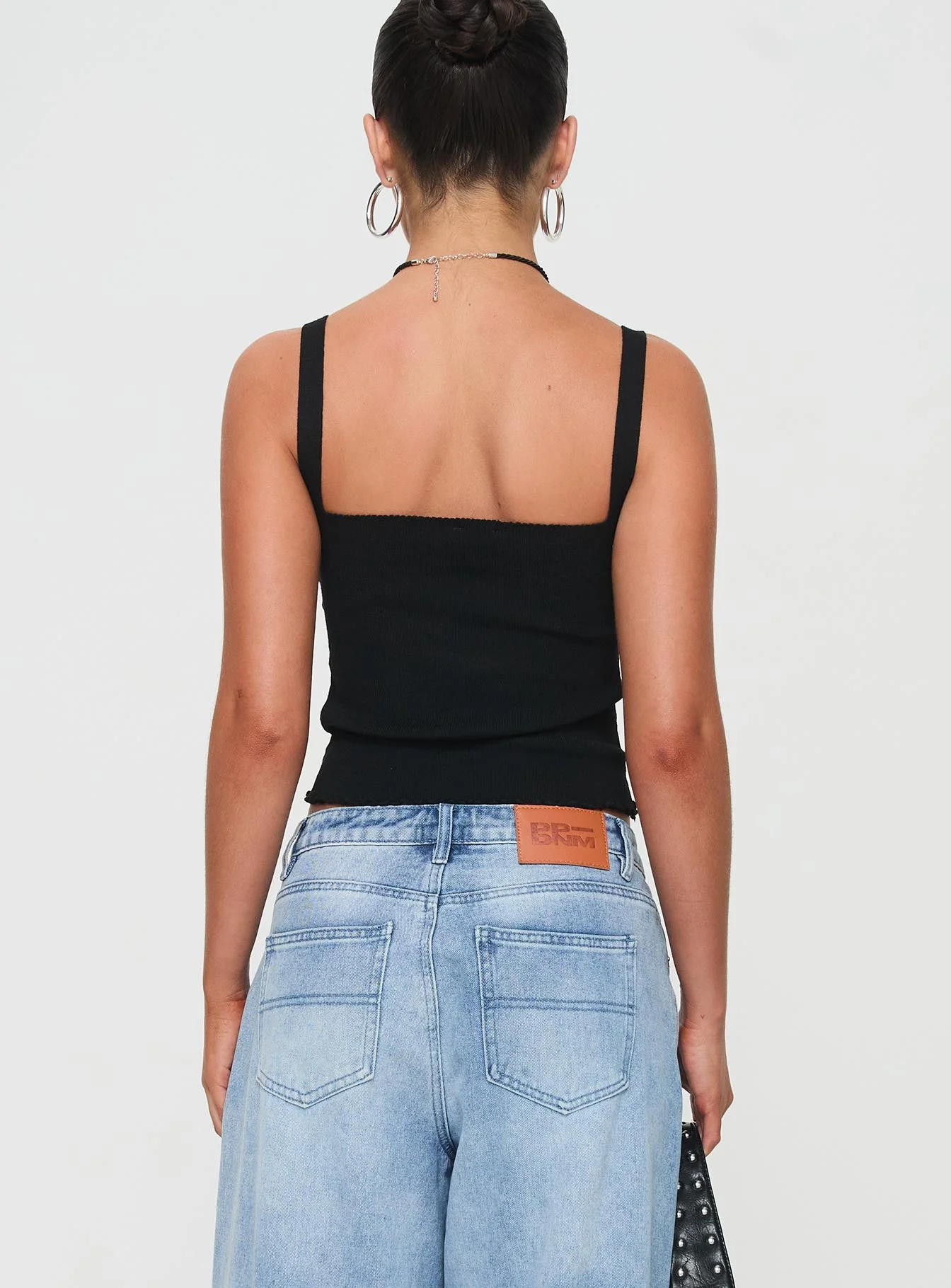 Dalma Twist Top Black - Image 5
