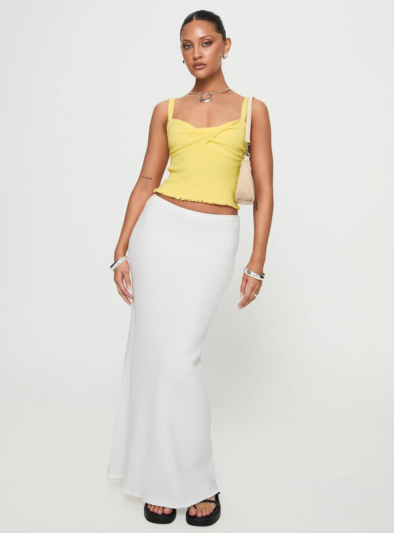 Dalma Twist Top Yellow - Image 3