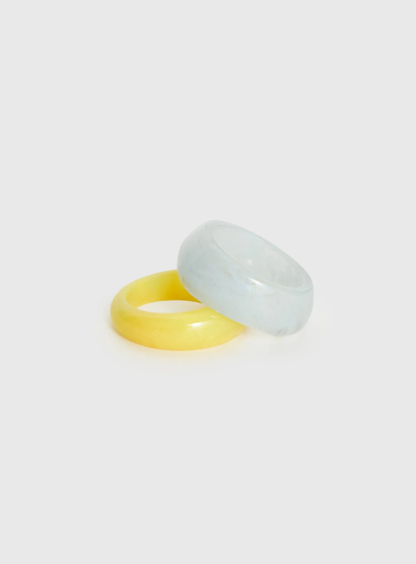 Dance All Night Resin Cuff Pack Yellow / Blue - Image 2