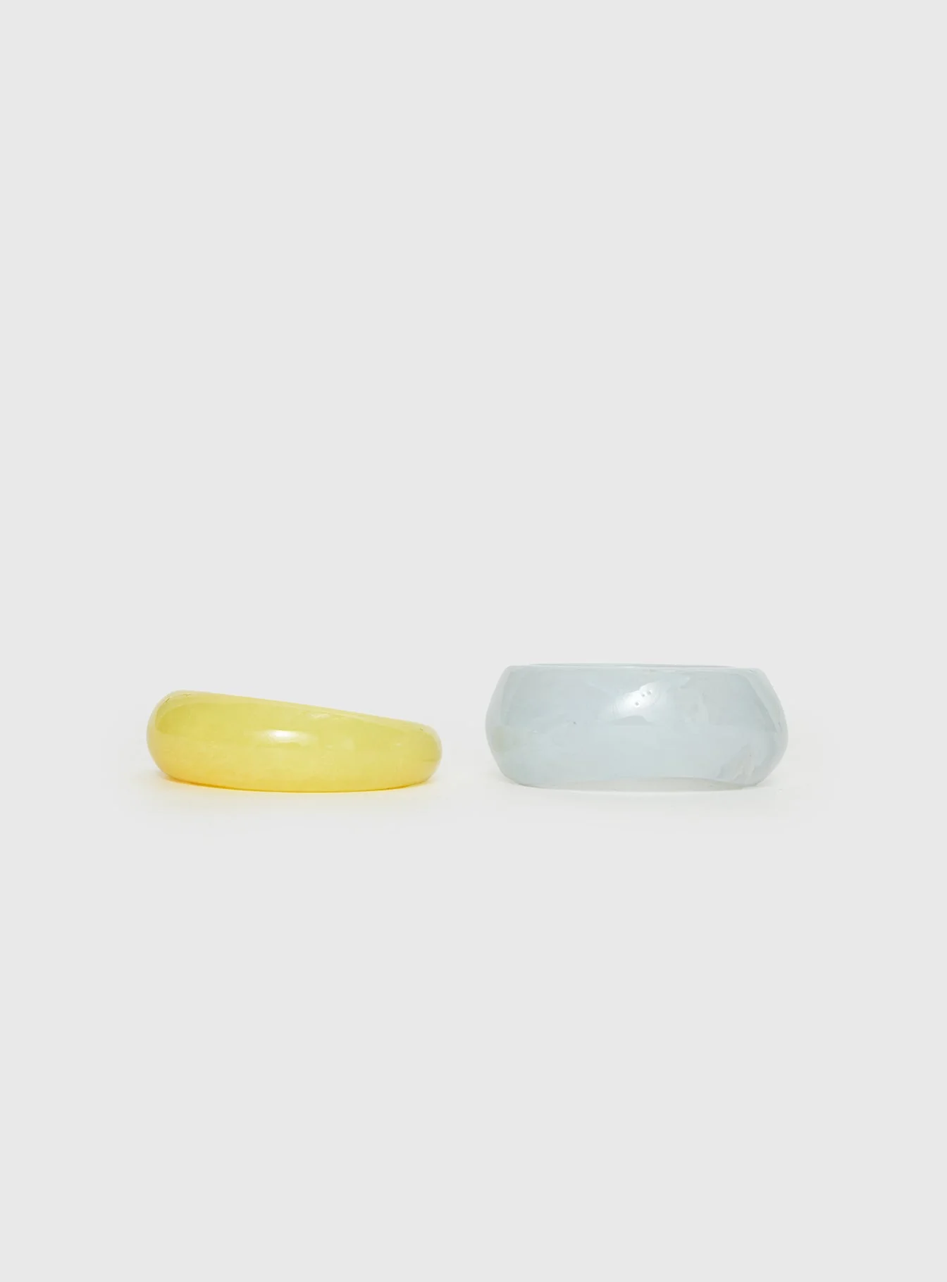 Dance All Night Resin Cuff Pack Yellow / Blue - Image 3
