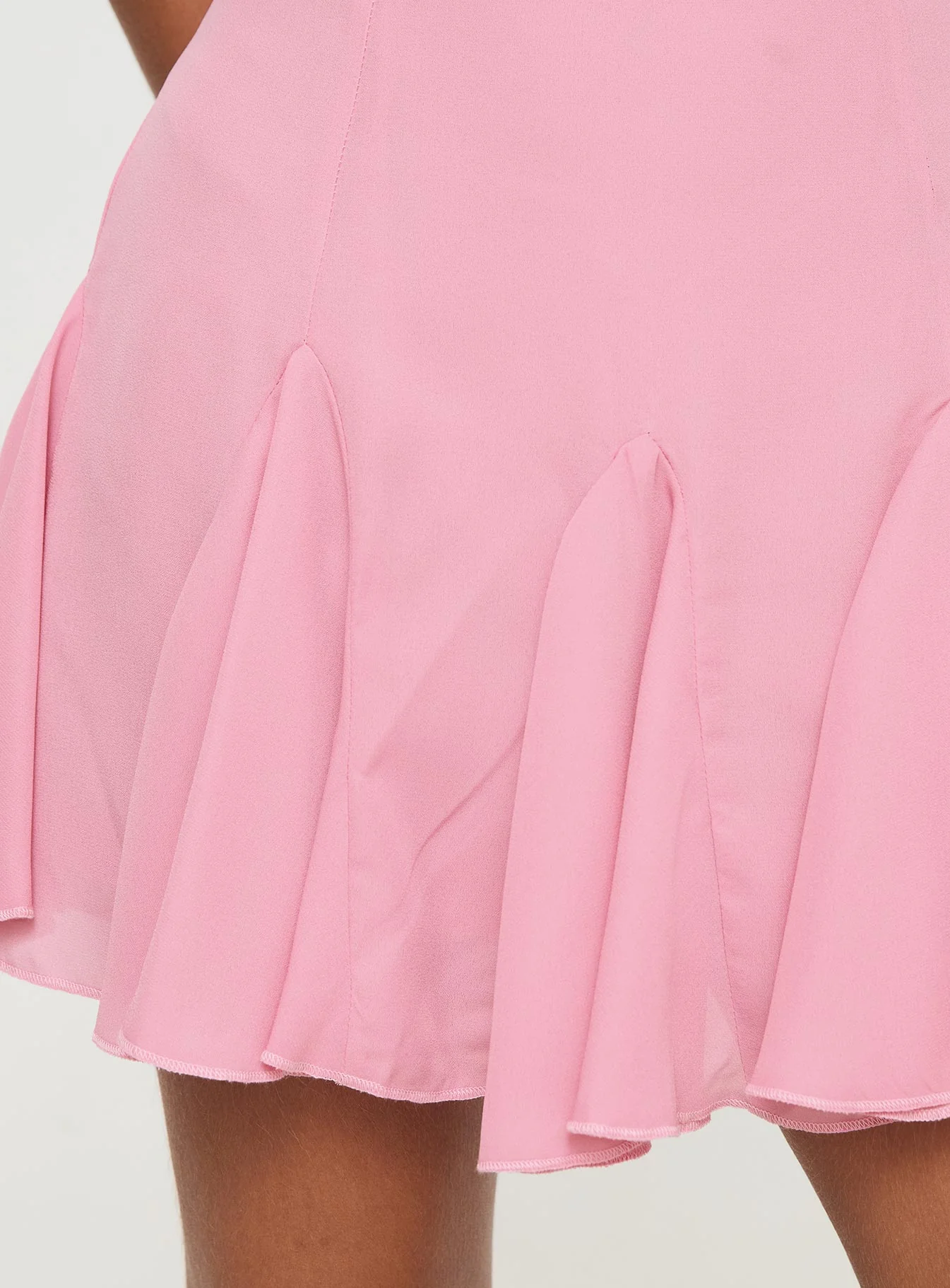Delamere Mini Dress Pink - Image 6