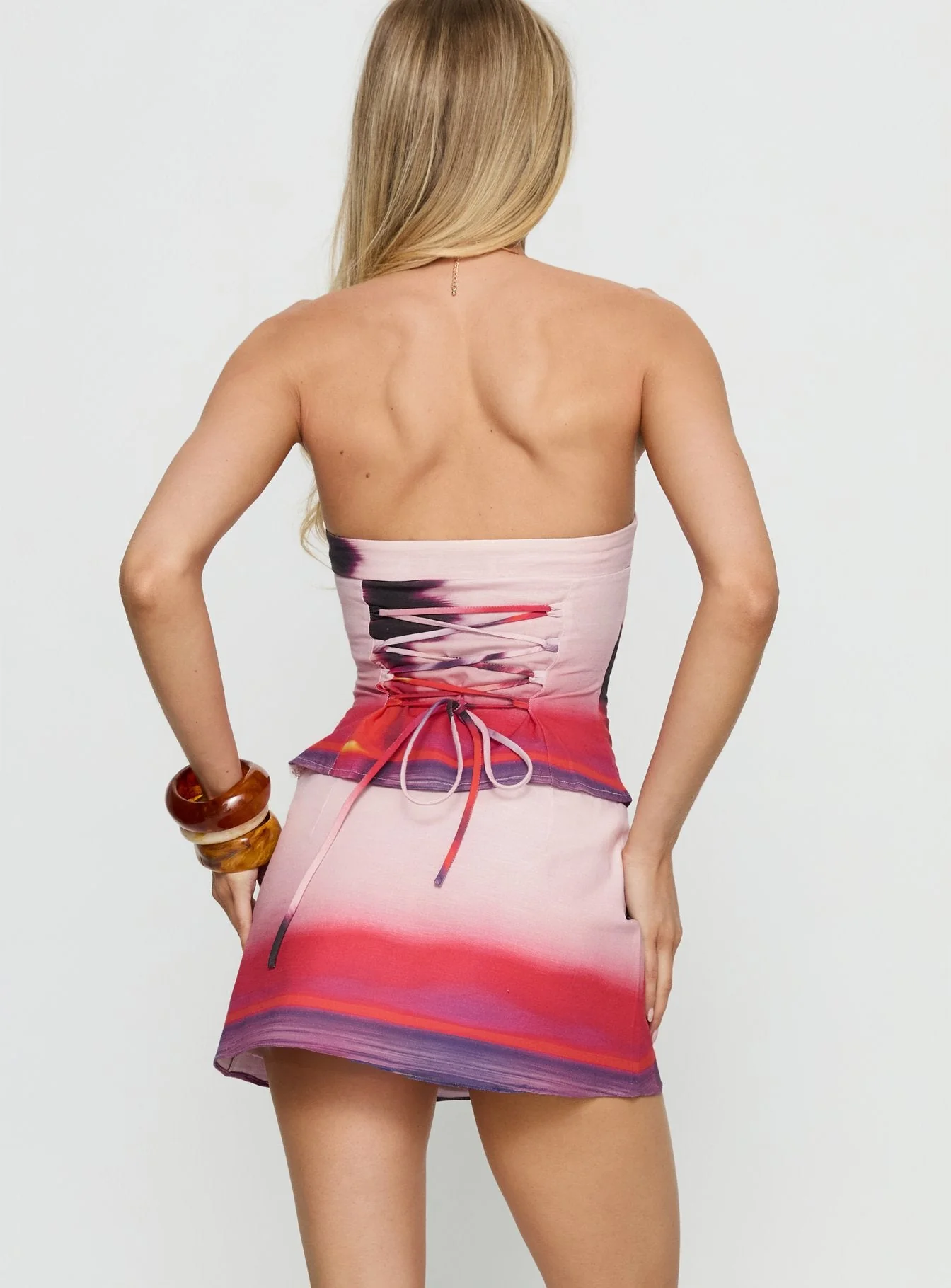 Delila Skort Sunset Multi - Image 5