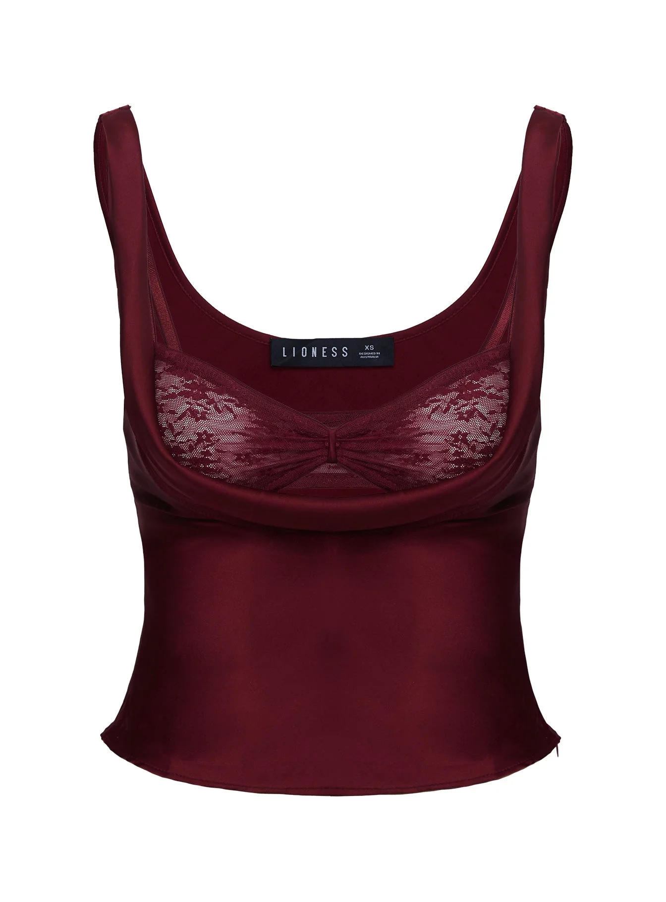 Delilah Top Burgundy - Image 5