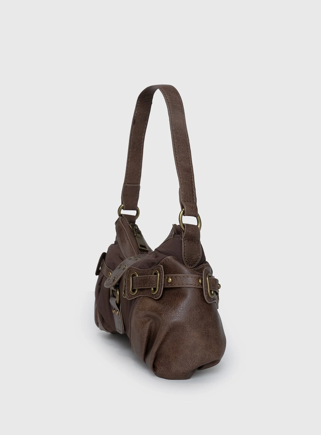 Doyers Street Shoulder Bag Brown - Image 3