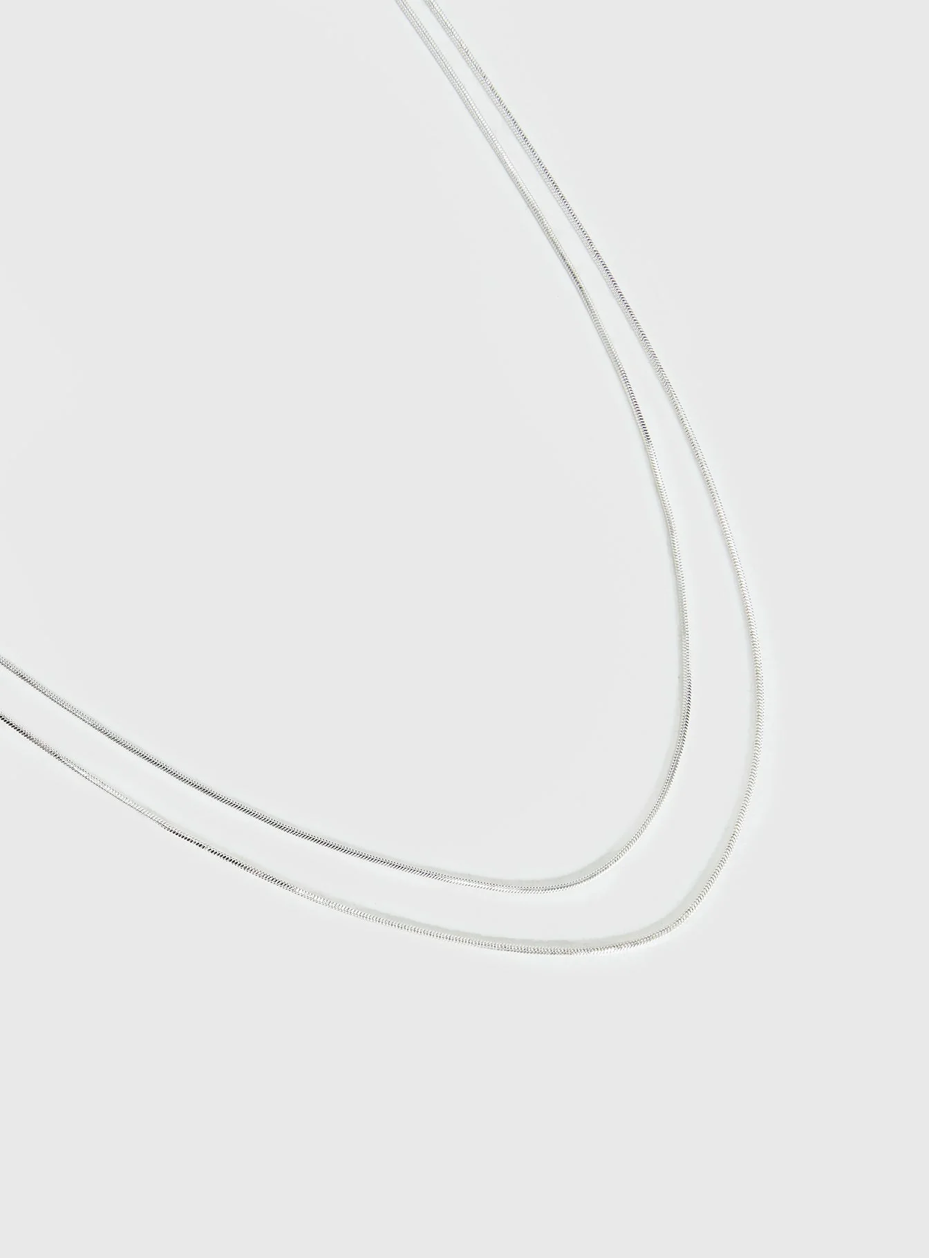 Dressed Up Dainty Chain Belt Silver - Image 3