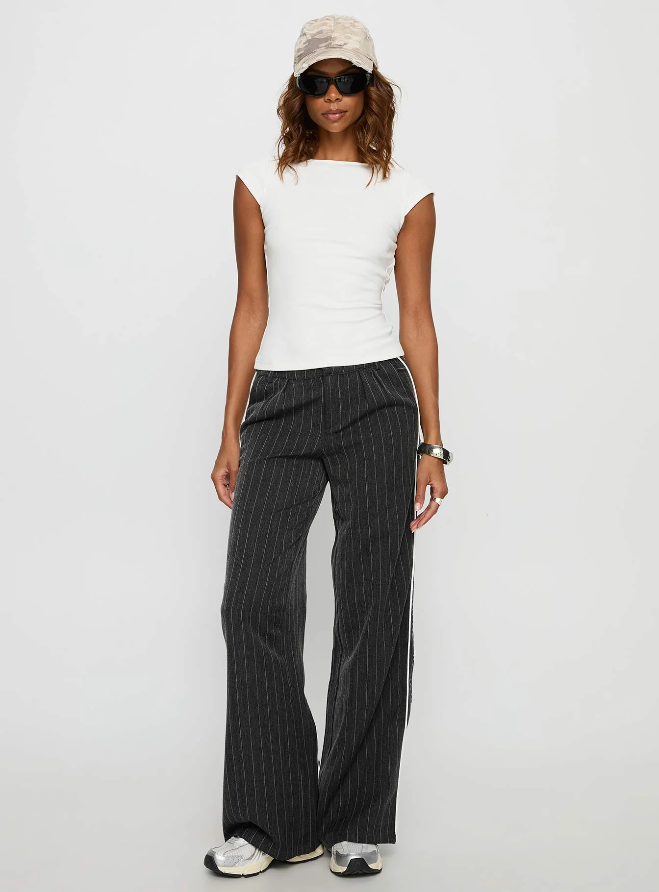 Drives Me Crazy Backless Top White - Image 3
