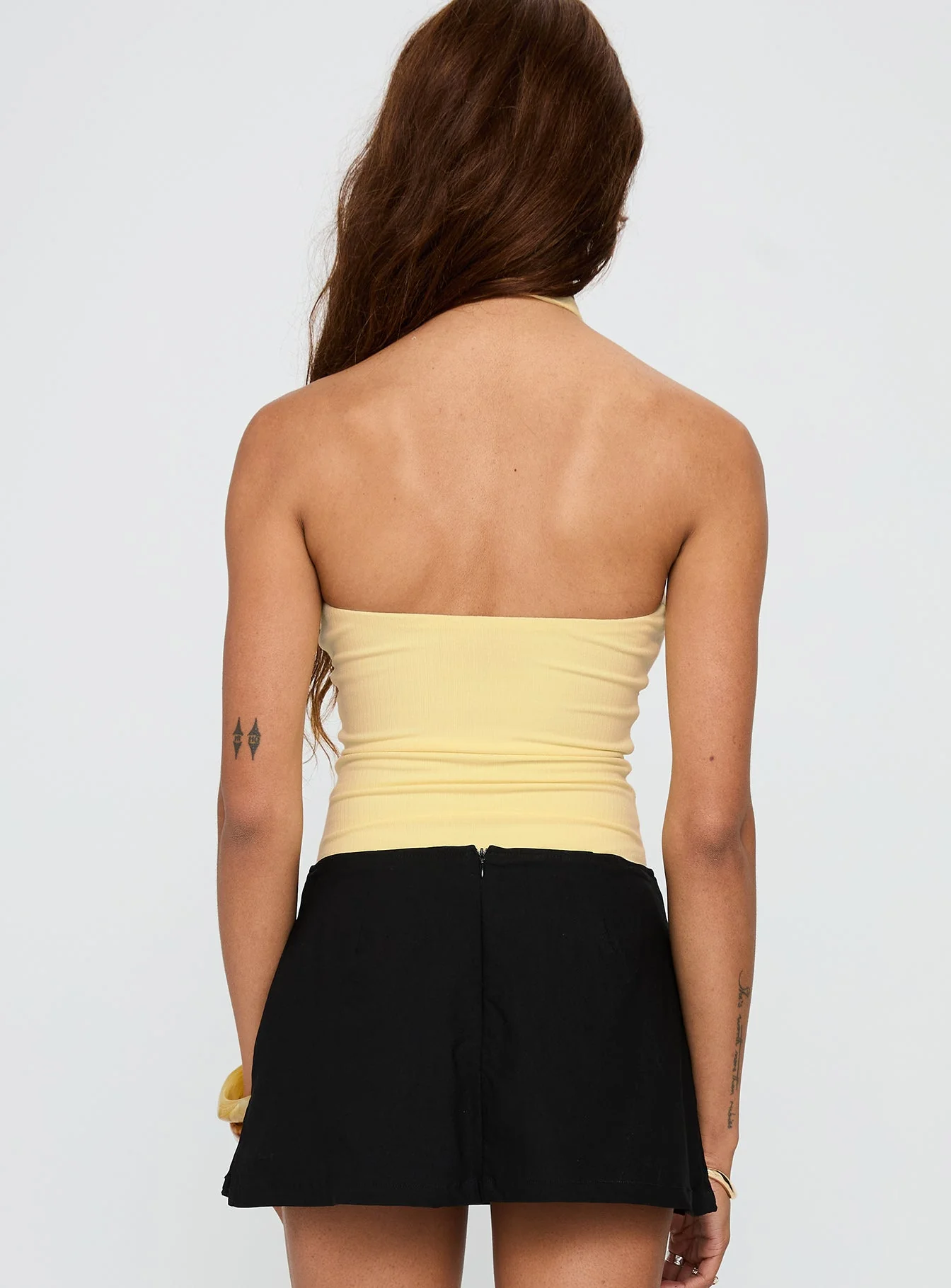 Dulce Vita Hardware Detail Bodysuit Lemon - Image 4