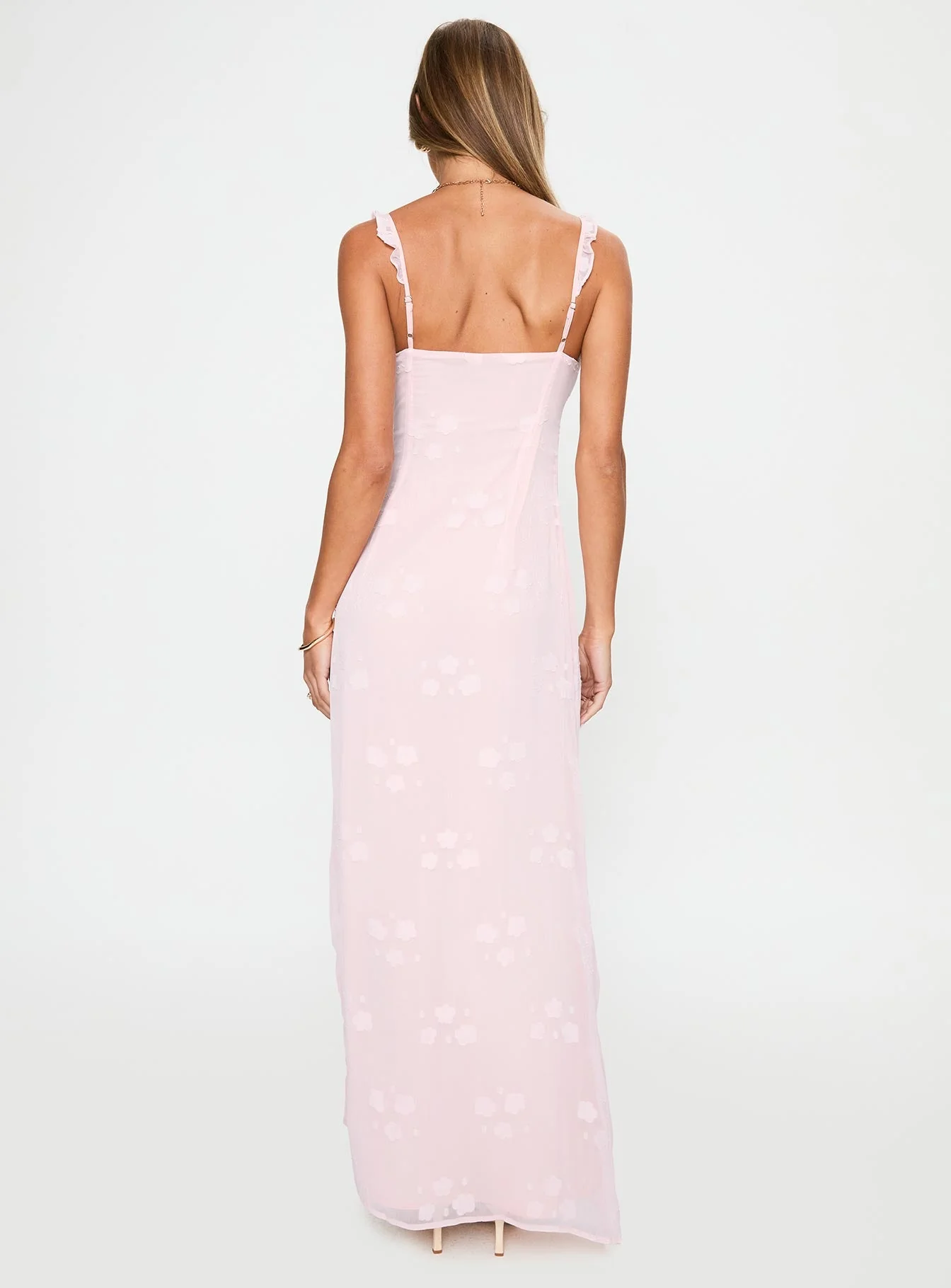 East Of Eden Maxi Dress Pink - Image 5