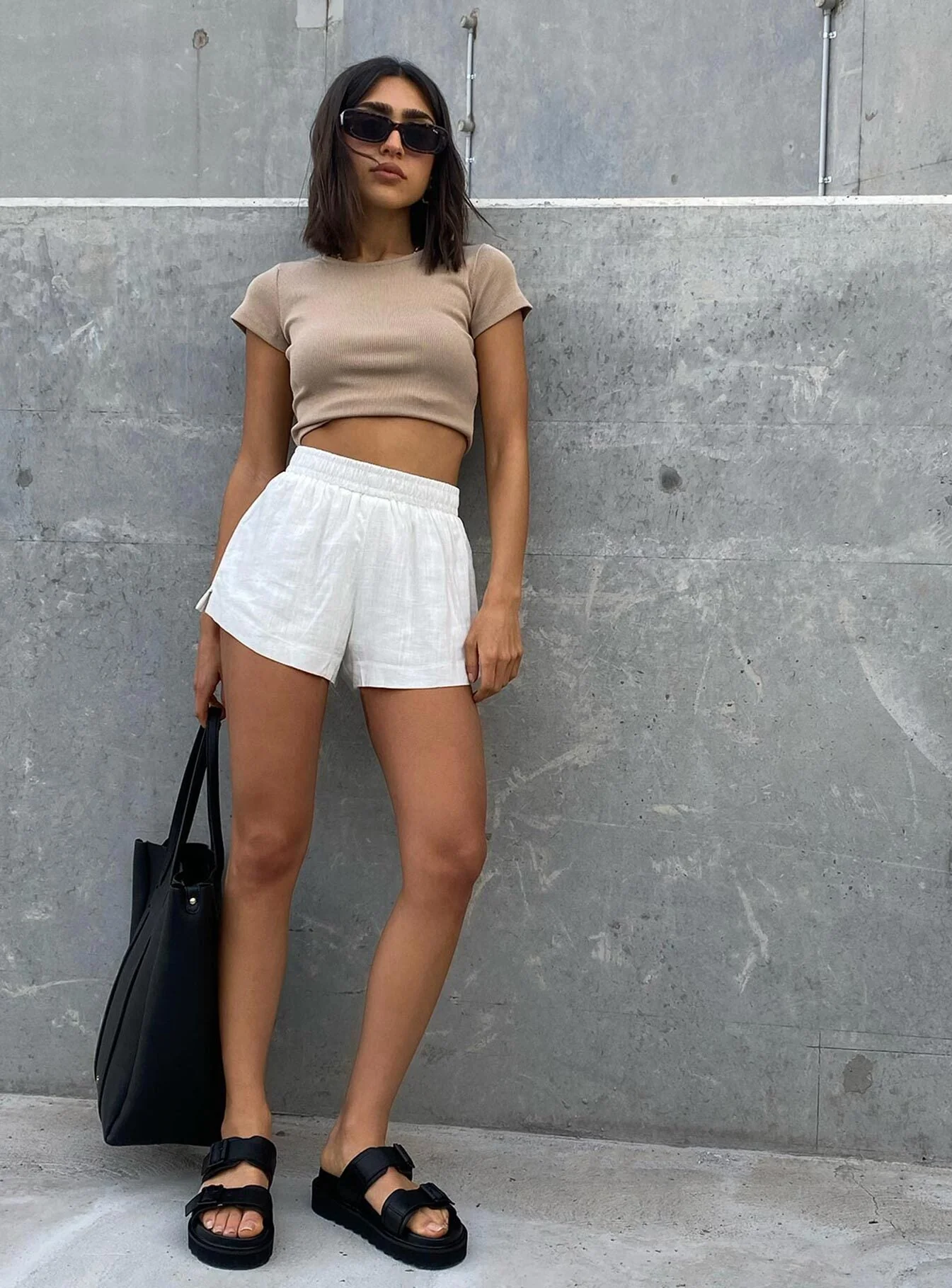 Beach House Shorts Off White - Image 8