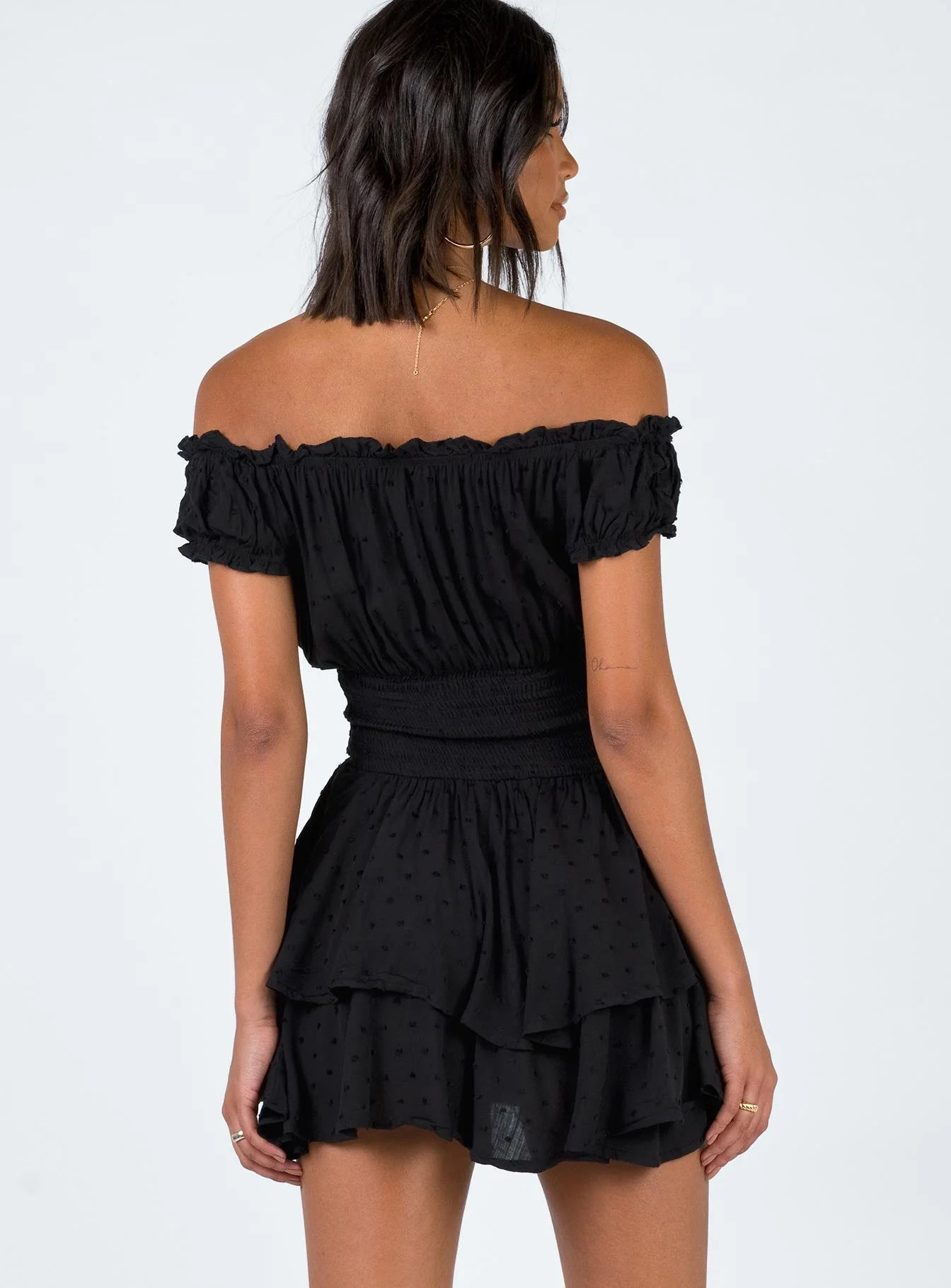 The Love Galore Playsuit Black - Image 5
