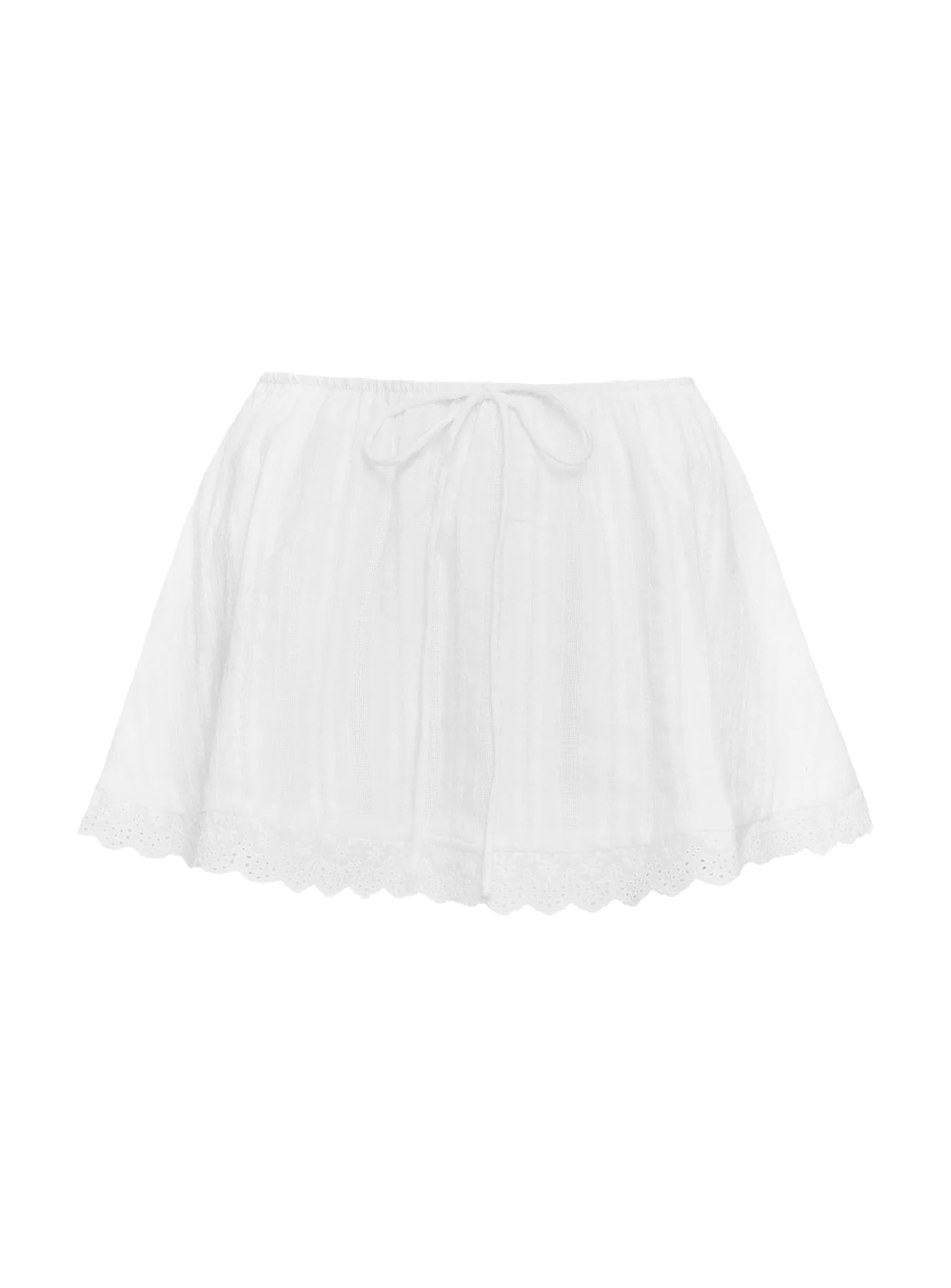 Elisabete Mini Skirt White - Image 5