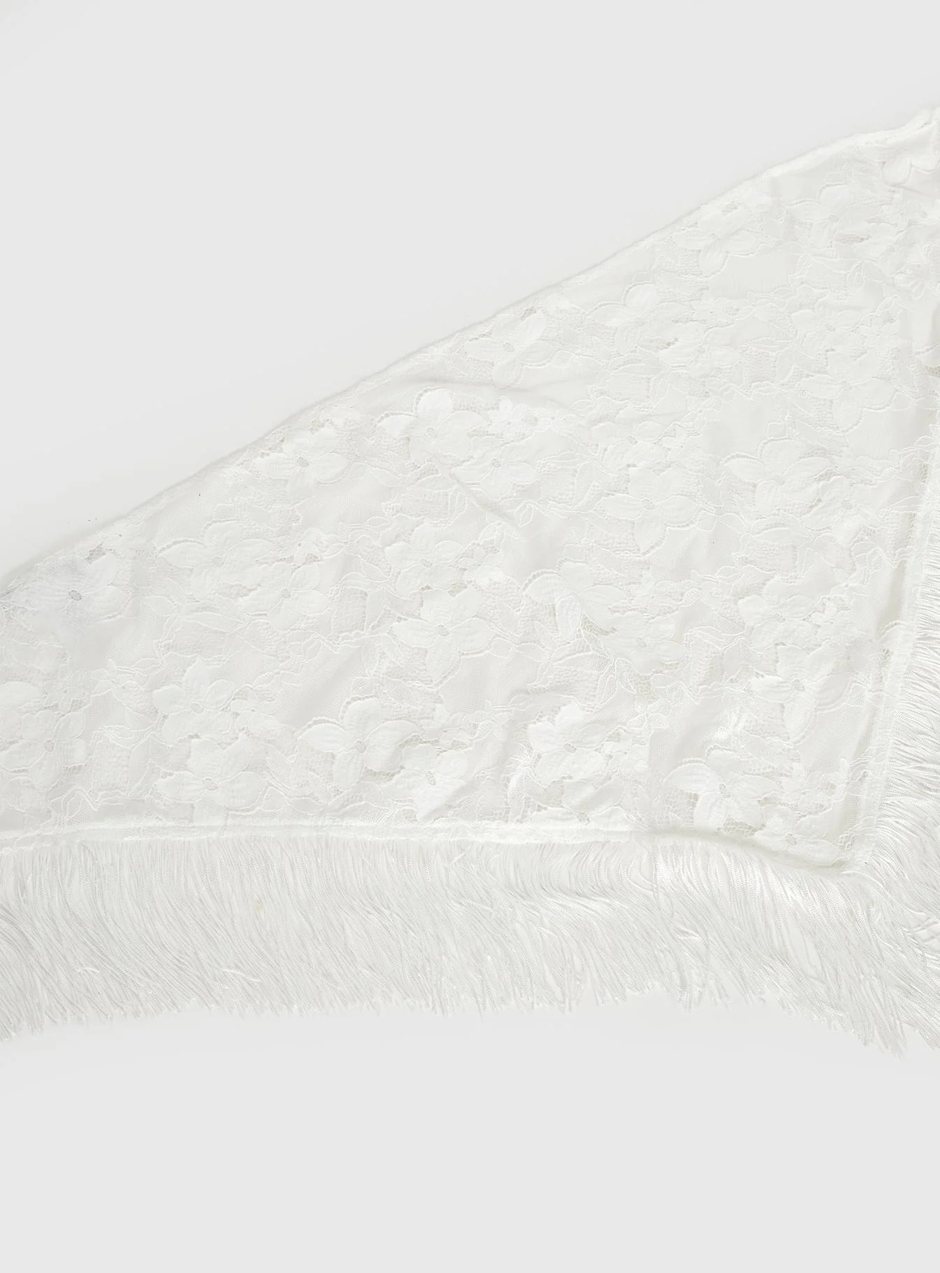 Elizebeth Tie Waist Tassel Belt White - Image 2