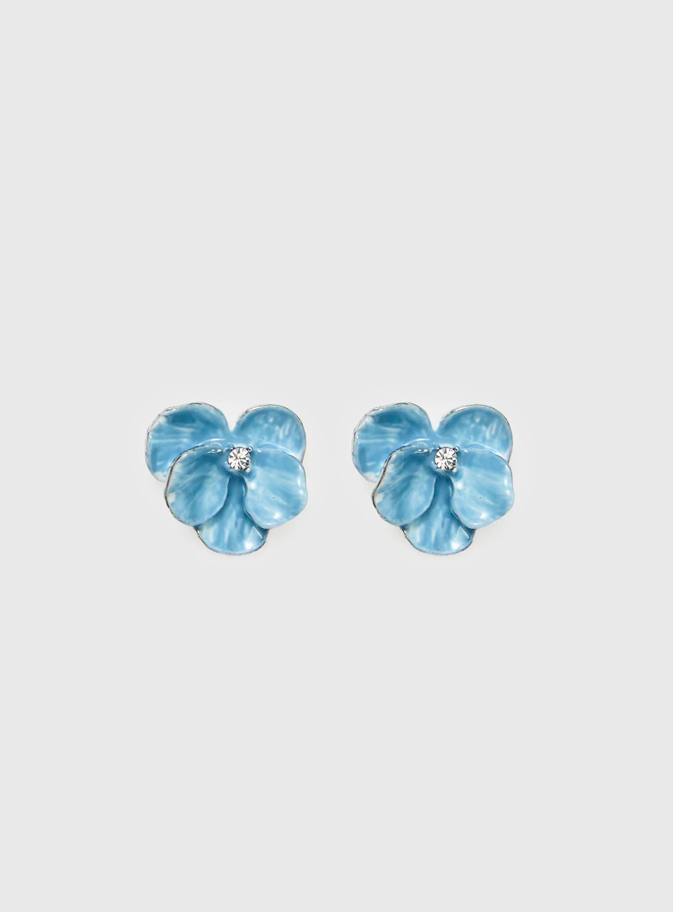 Emaline Earrings Blue - Image 2