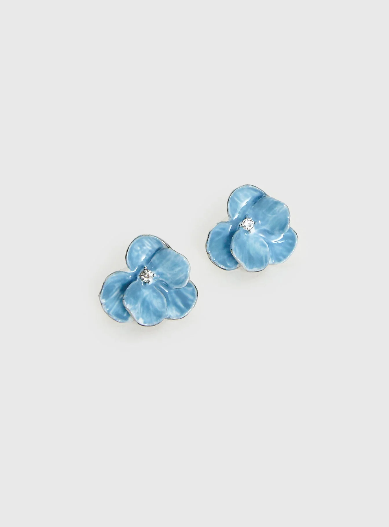 Emaline Earrings Blue - Image 3