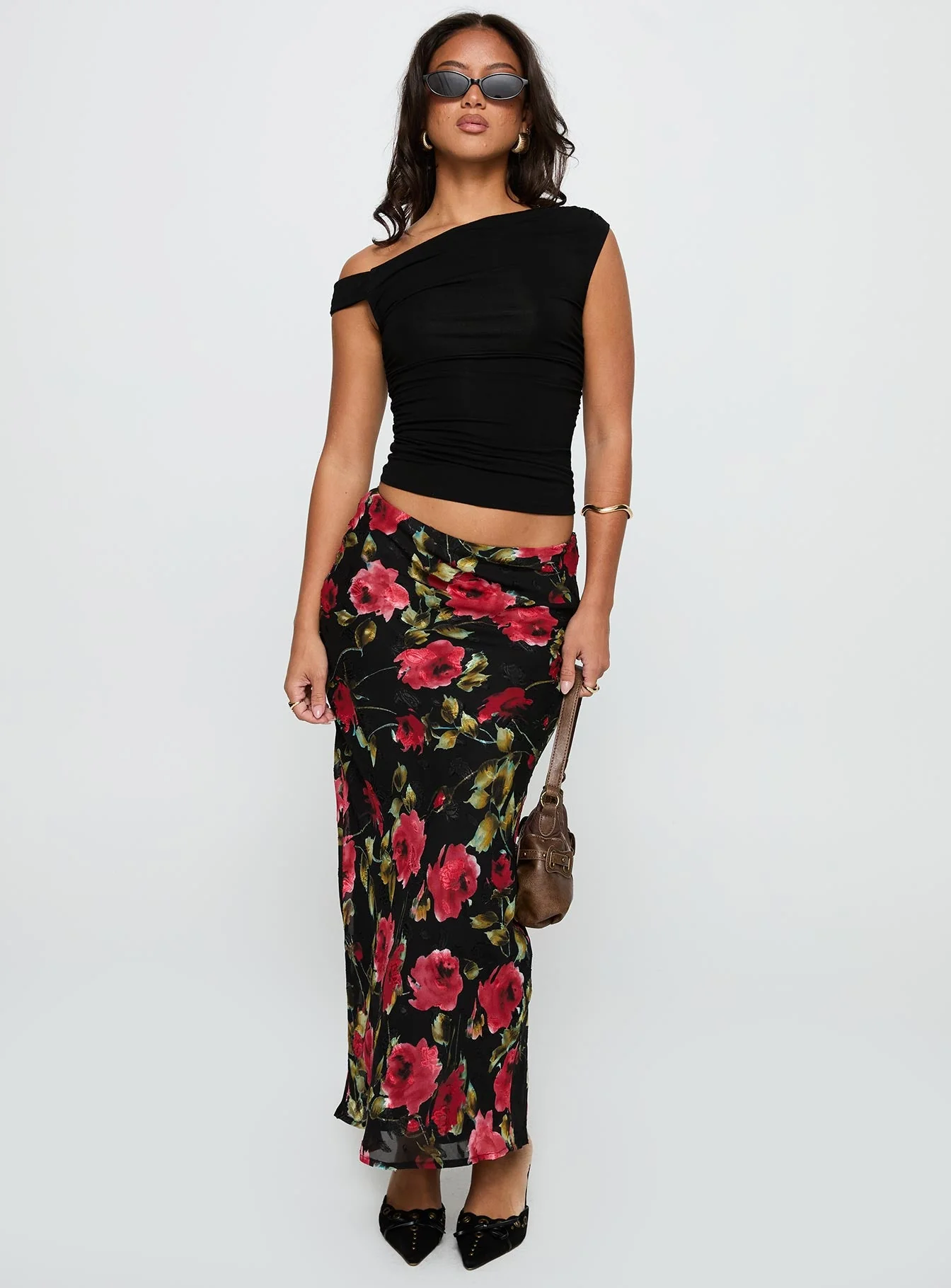 Emaretta Maxi Skirt Multi Floral - Image 3