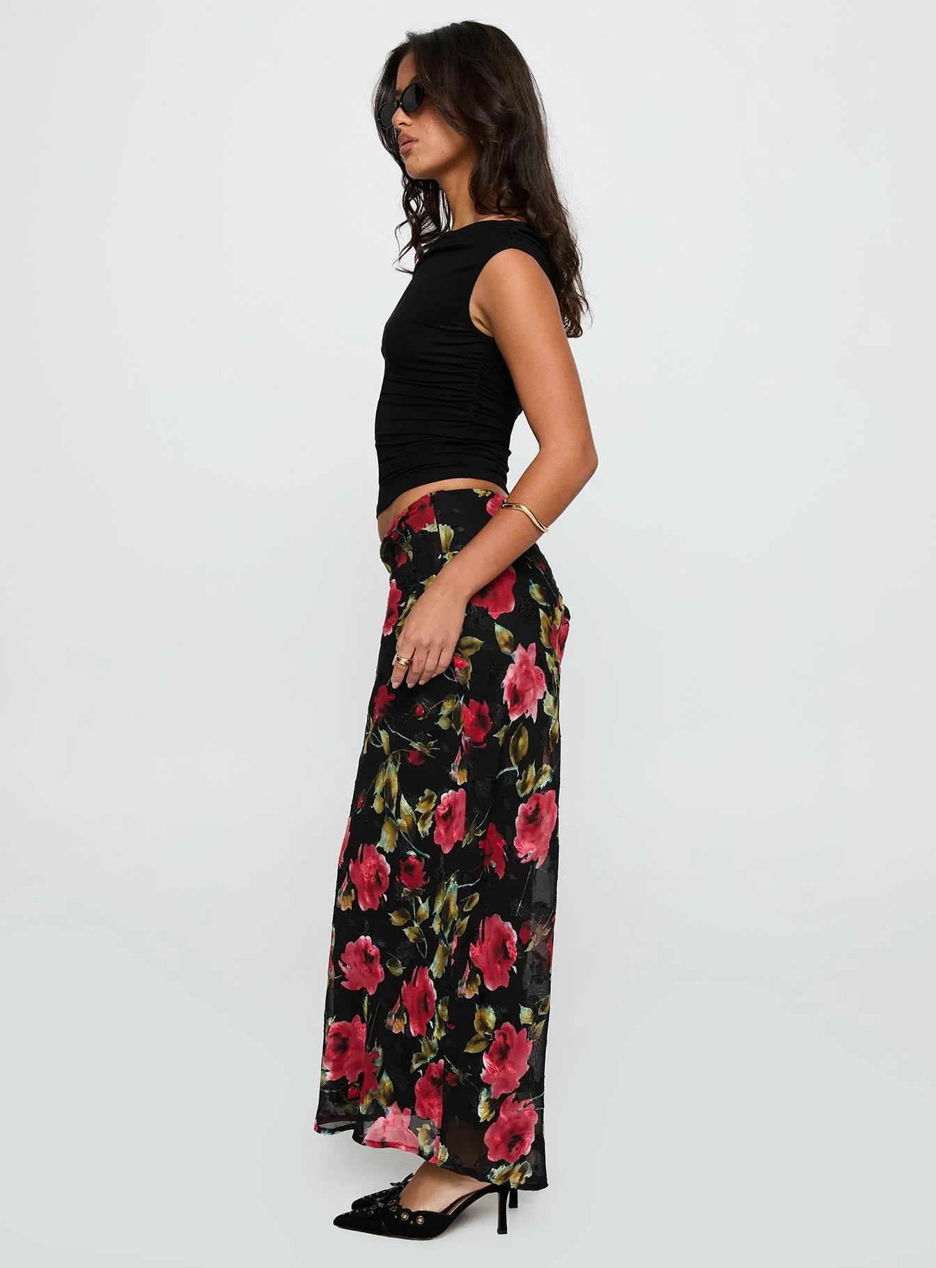 Emaretta Maxi Skirt Multi Floral - Image 4