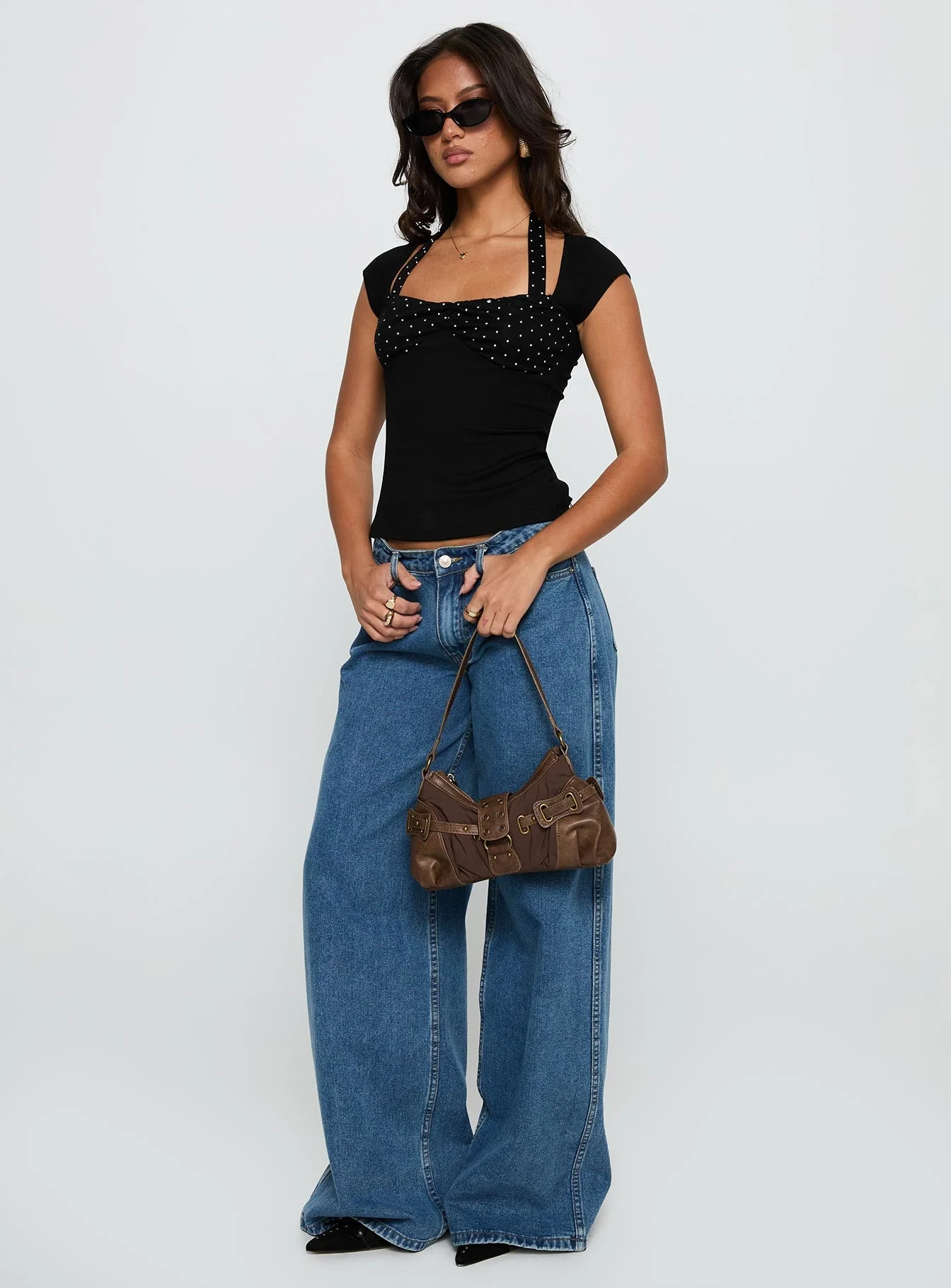 Emberglow Top Black / Polka - Image 3