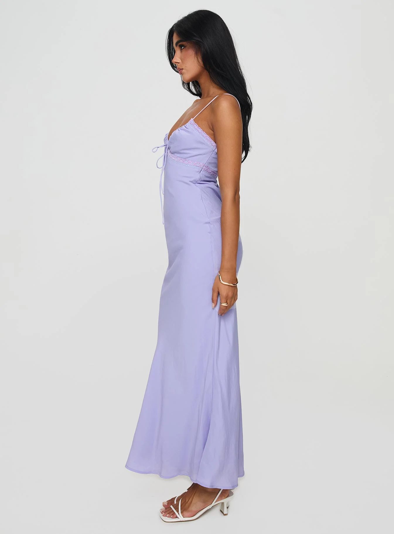 Emily Maxi Dress Lilac - Image 4