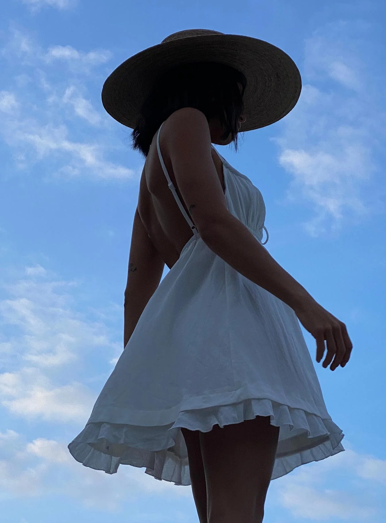 Empress Of Love Mini Dress White - Image 13