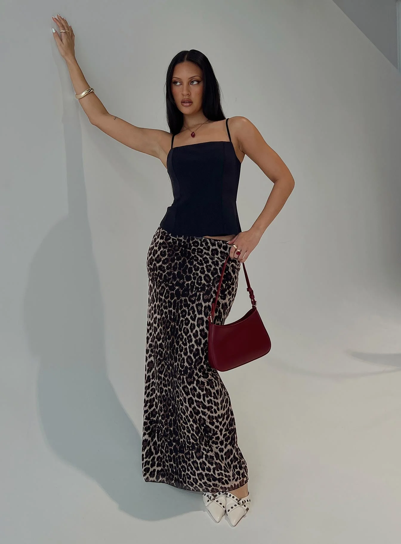 Ergo Maxi Skirt Leopard - Image 9