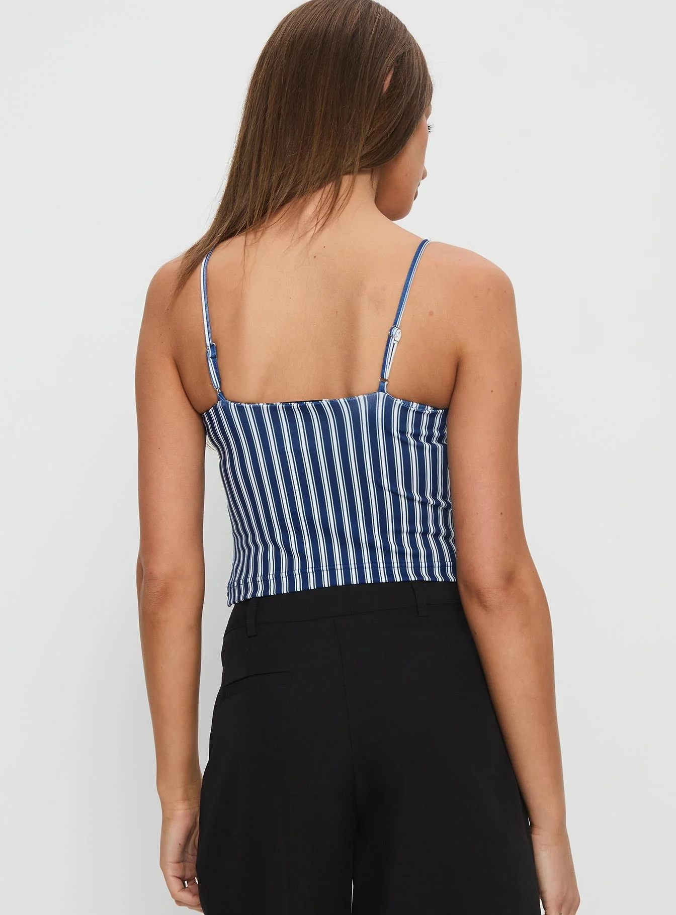 Evanda Top Blue Stripe - Image 4
