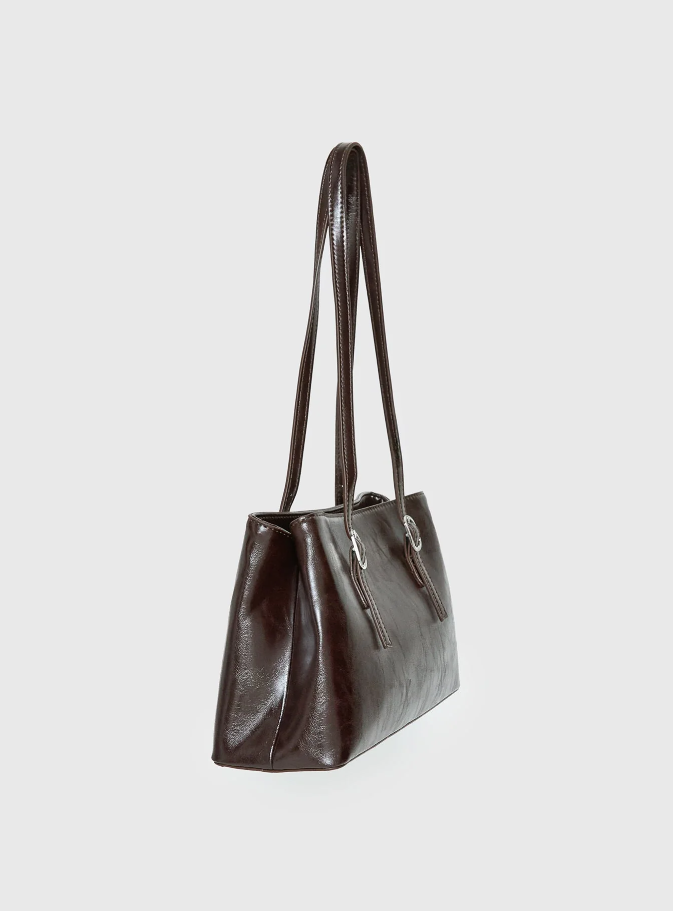 Evrae Shoulder Bag Washed Brown - Image 3