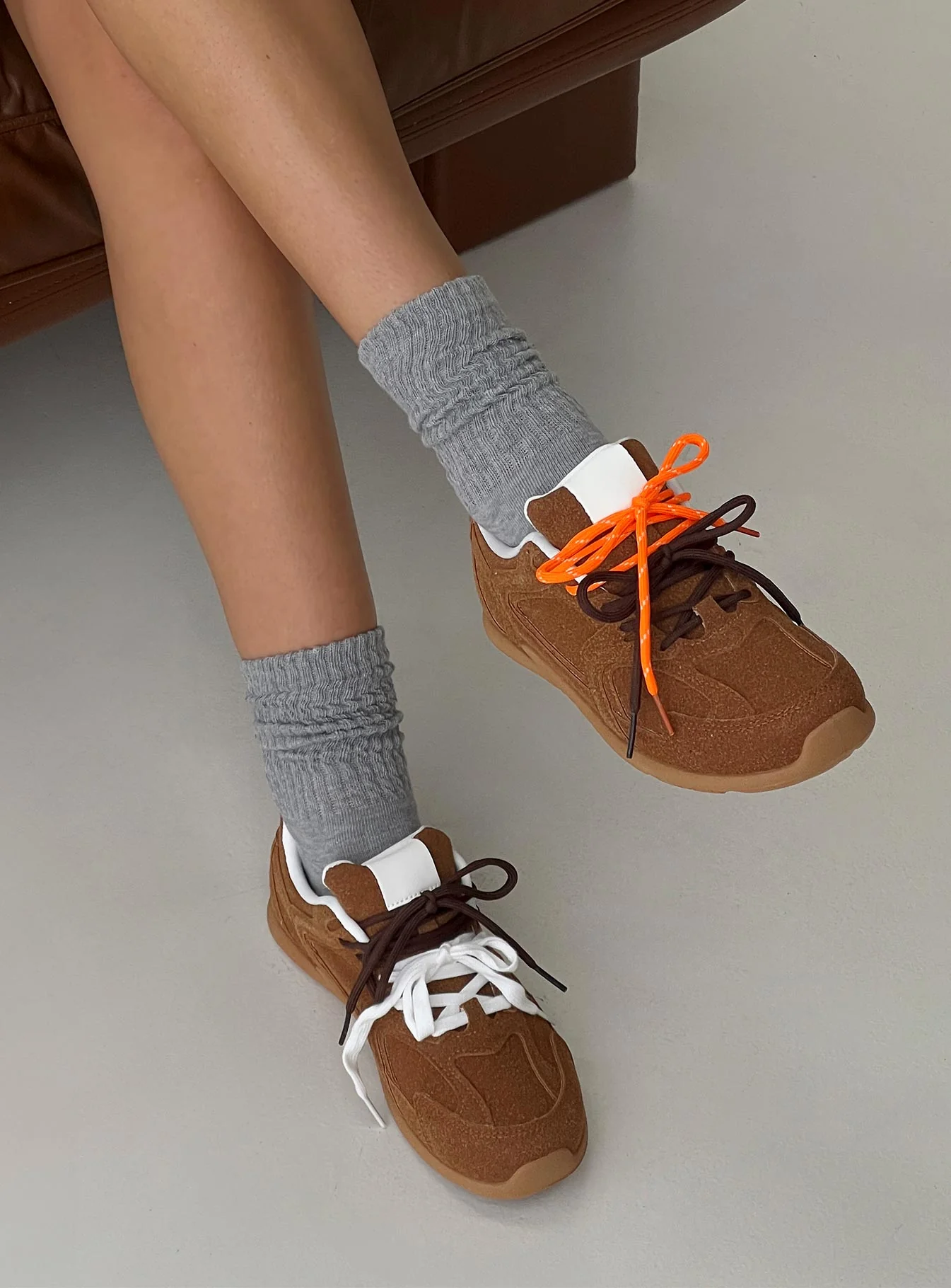 Extra Mile Sneakers Brown - Image 5