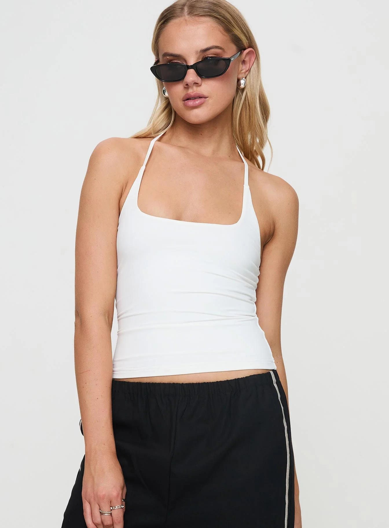 Ezekiel Nylon Top White - Image 2