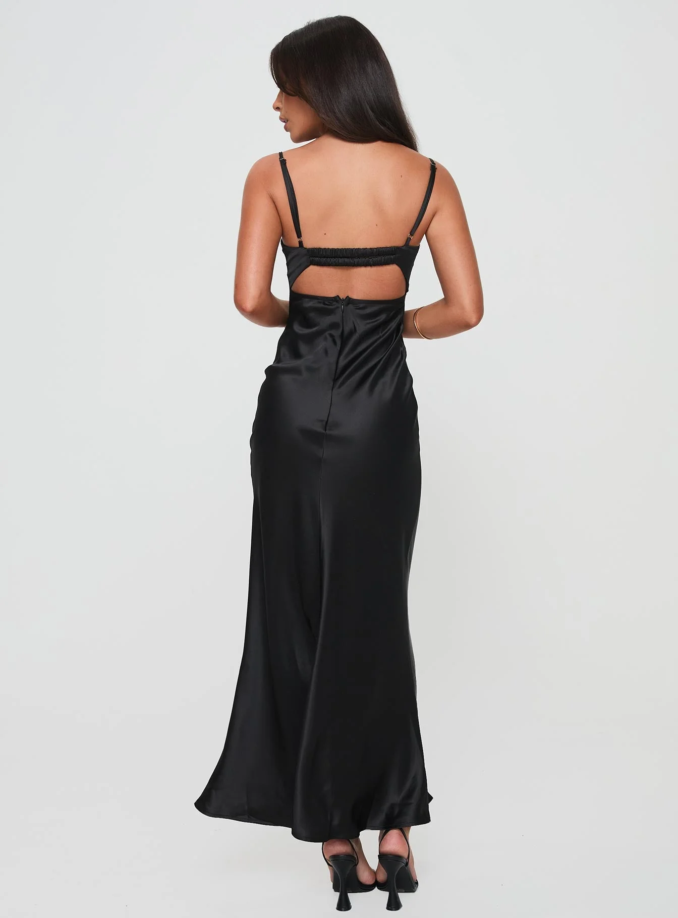 Fadyen Bias Cut Maxi Dress Black - Image 6