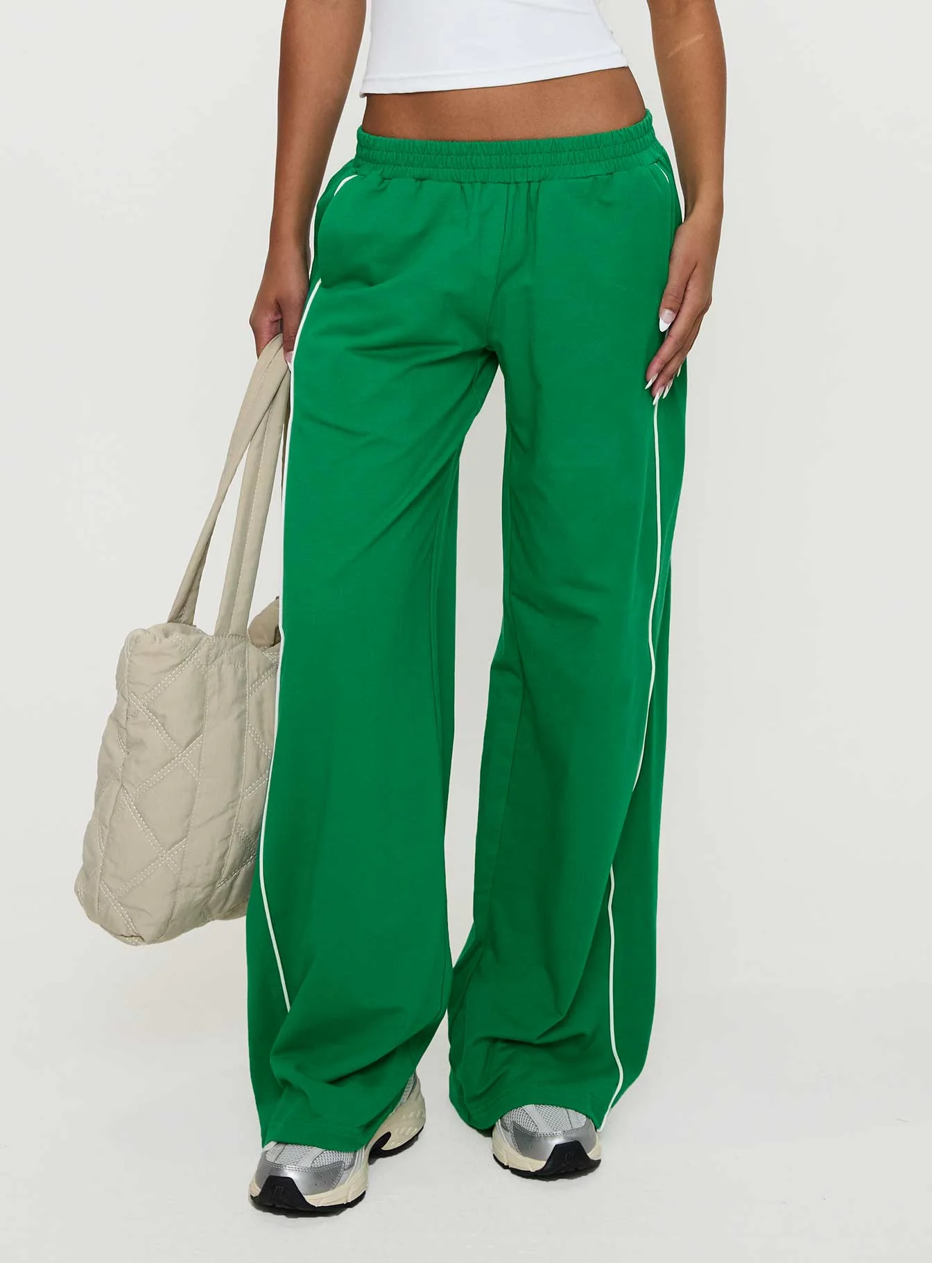 Field Day Track Pants Green - Image 2