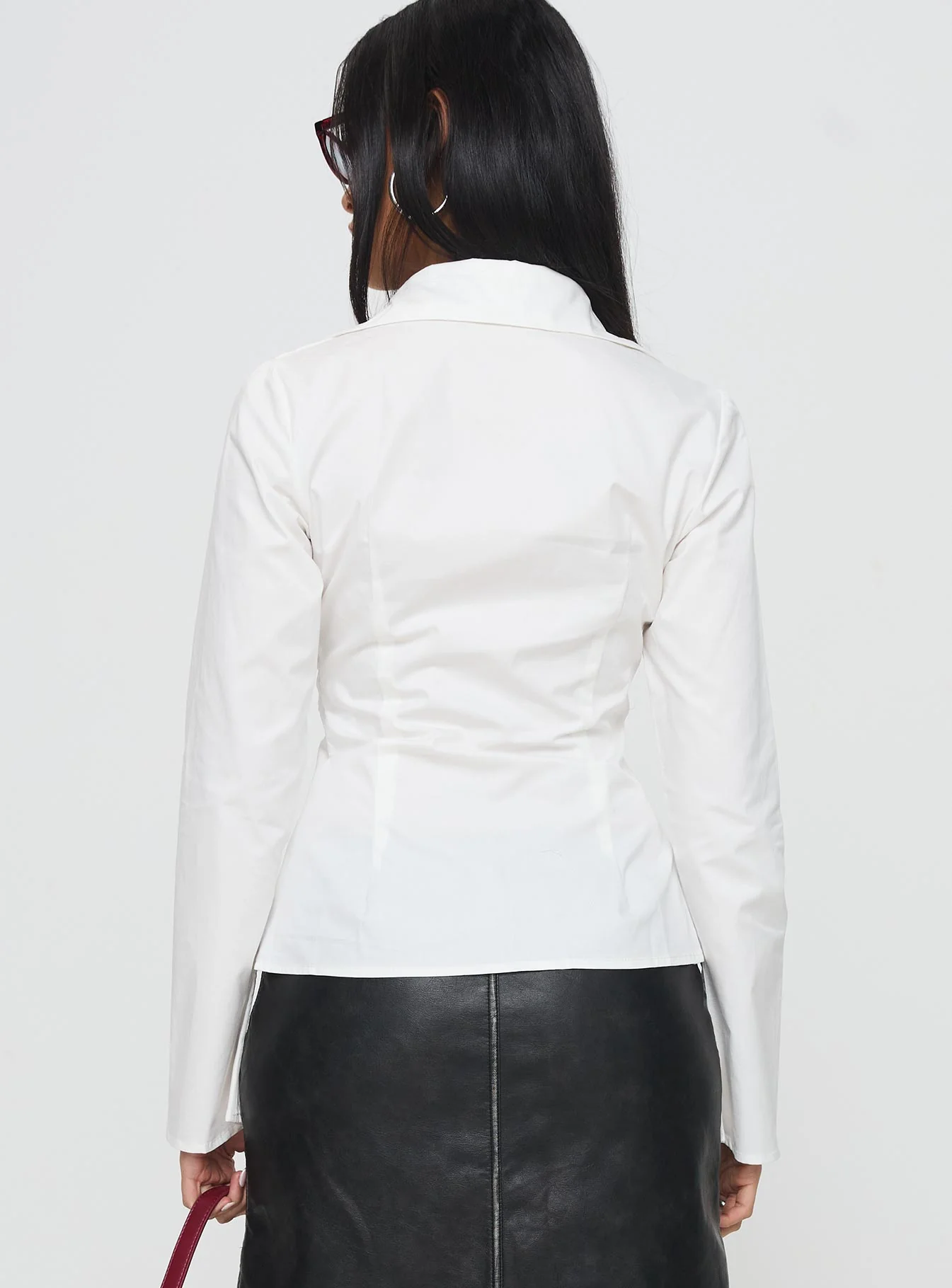 Fleiry Long Sleeve Top White - Image 5