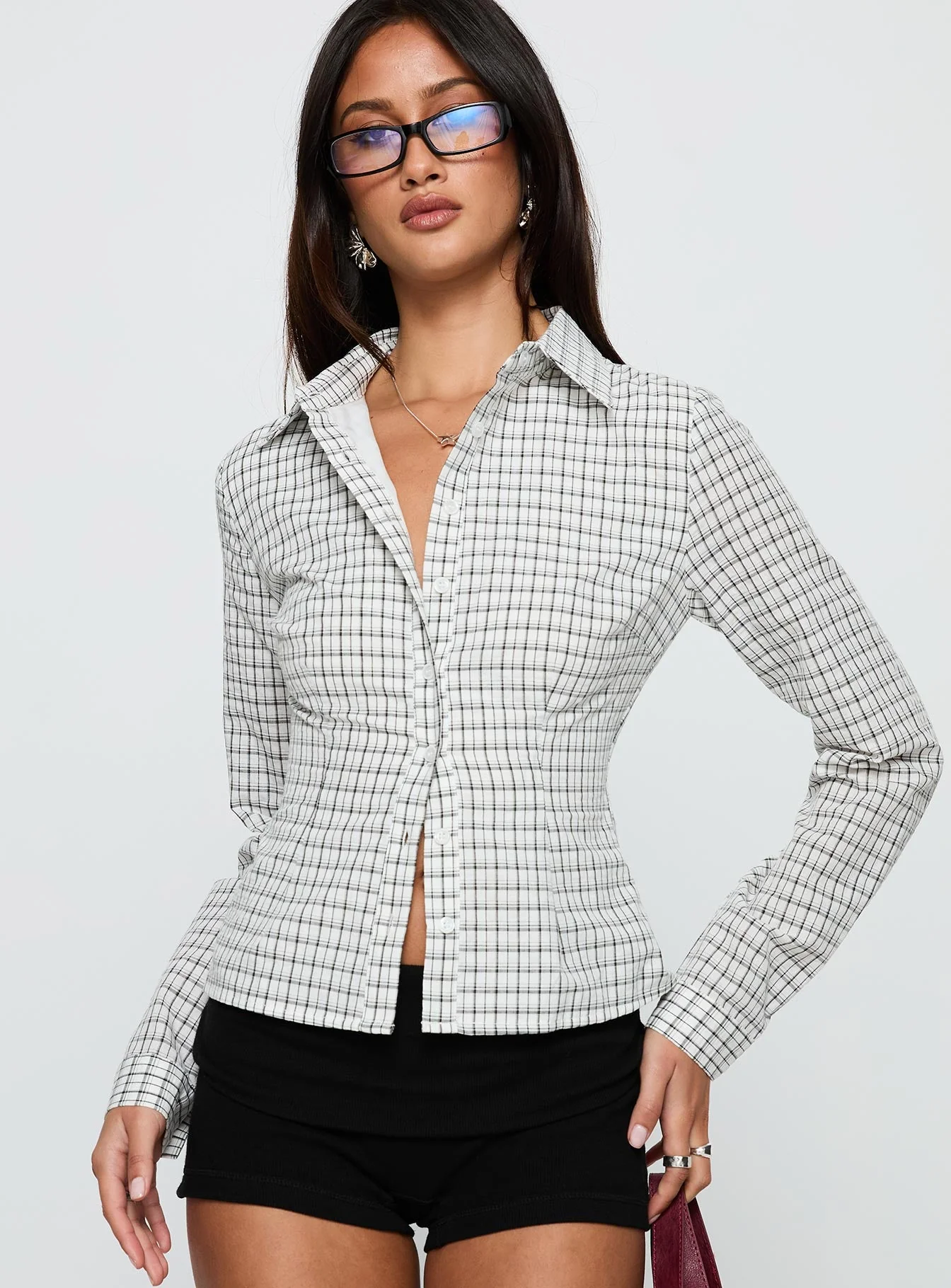 Fogler Shirt Black Check - Image 2