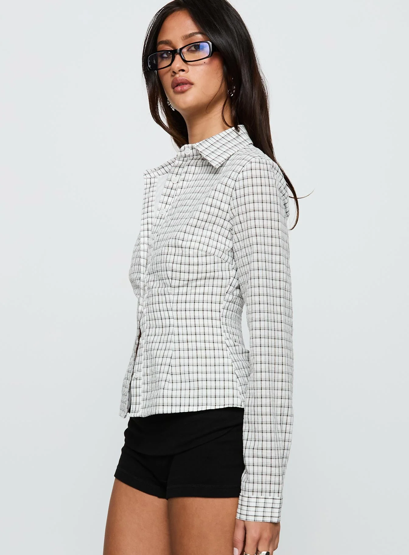 Fogler Shirt Black Check - Image 4