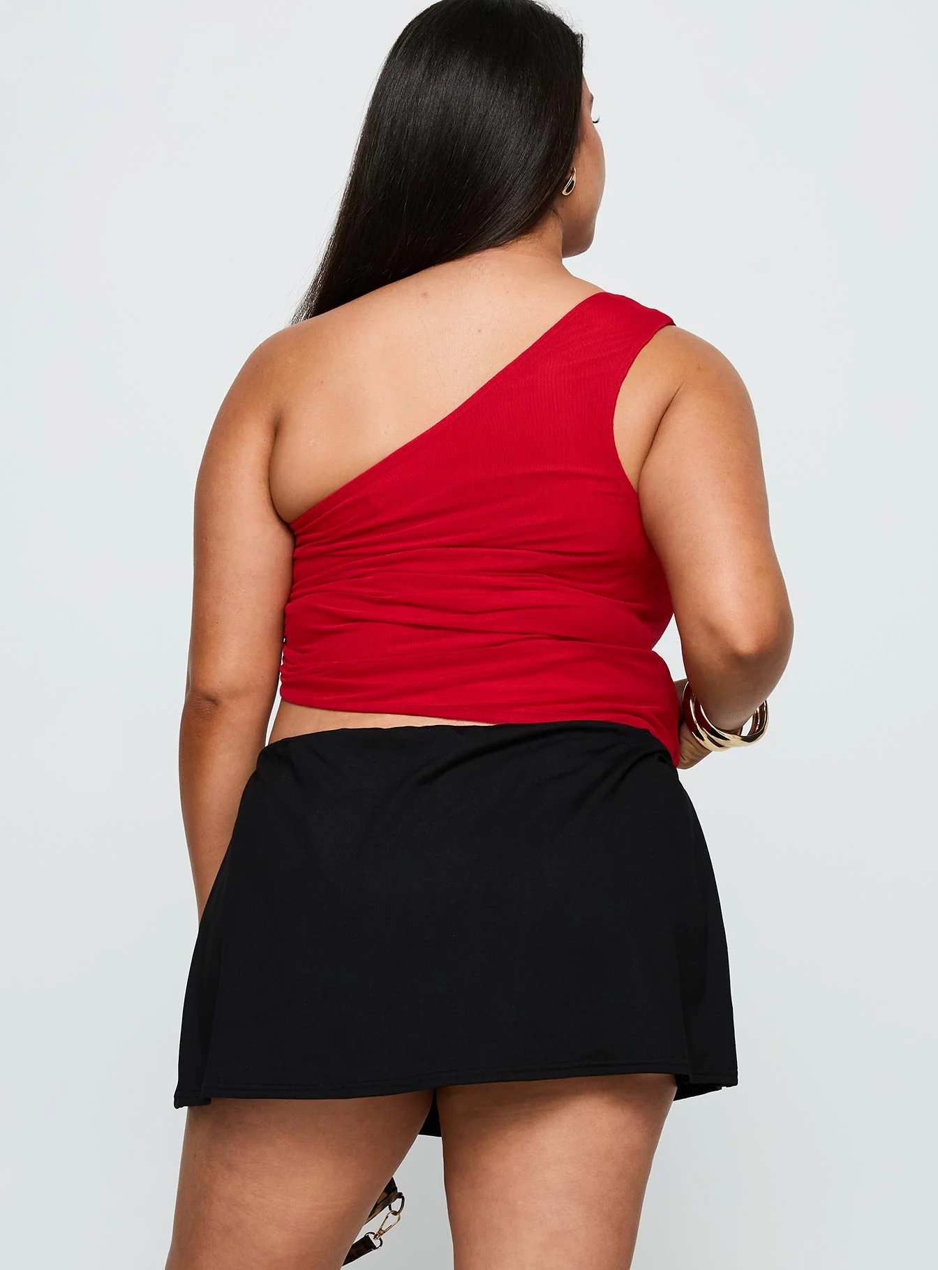 For The Thrill Skort Black Curve - Image 5