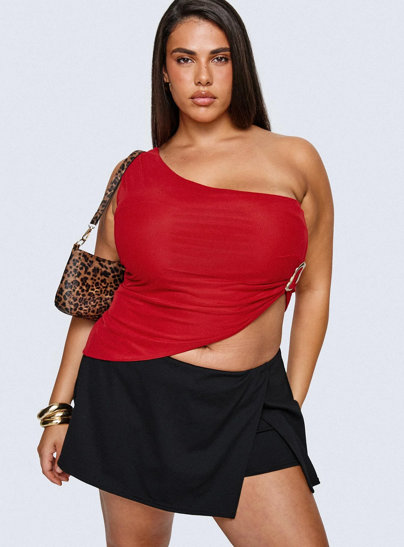 For The Thrill Skort Black Curve - Image 8