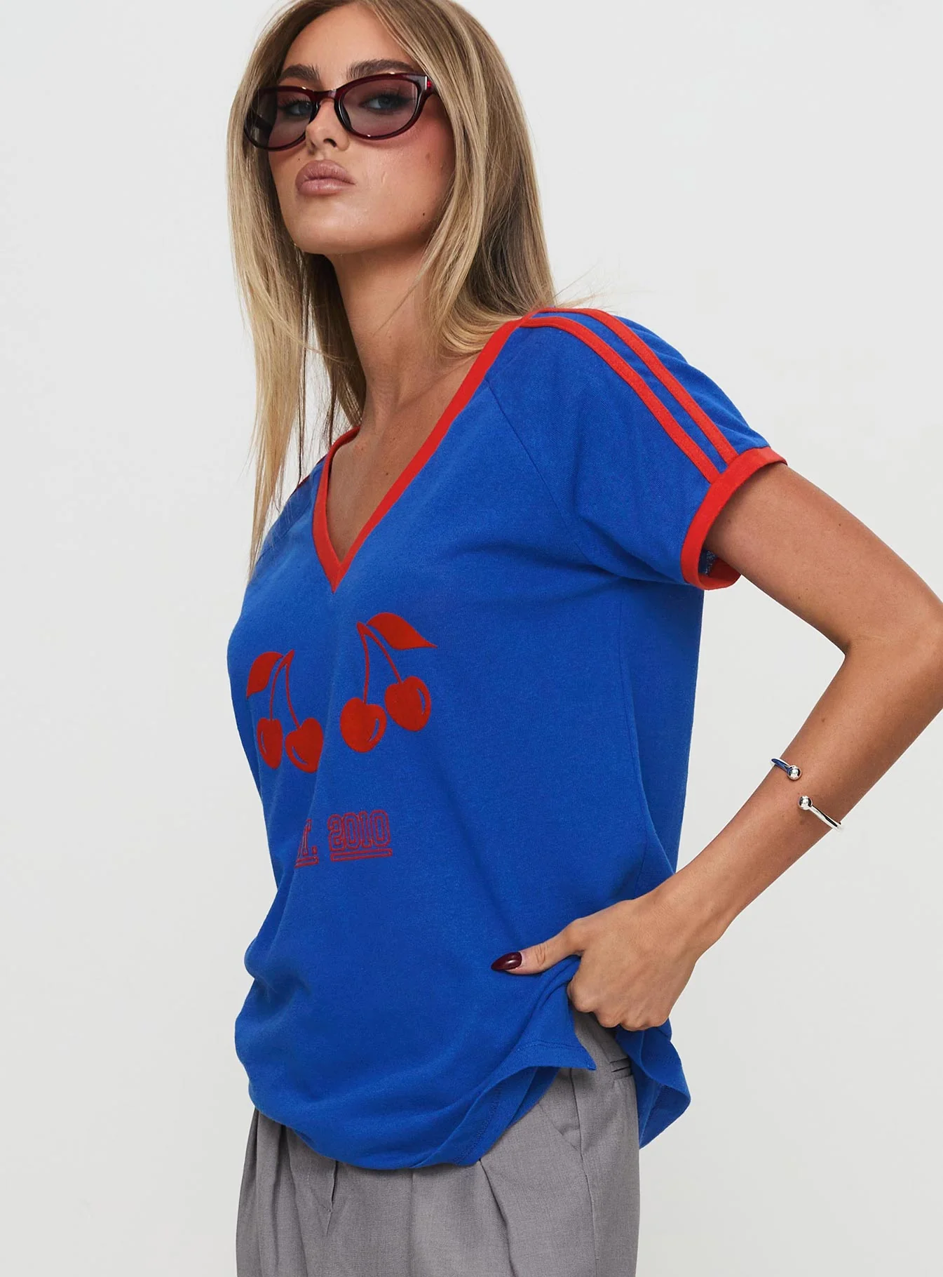 From The Vine Sports Top Blue - Image 3