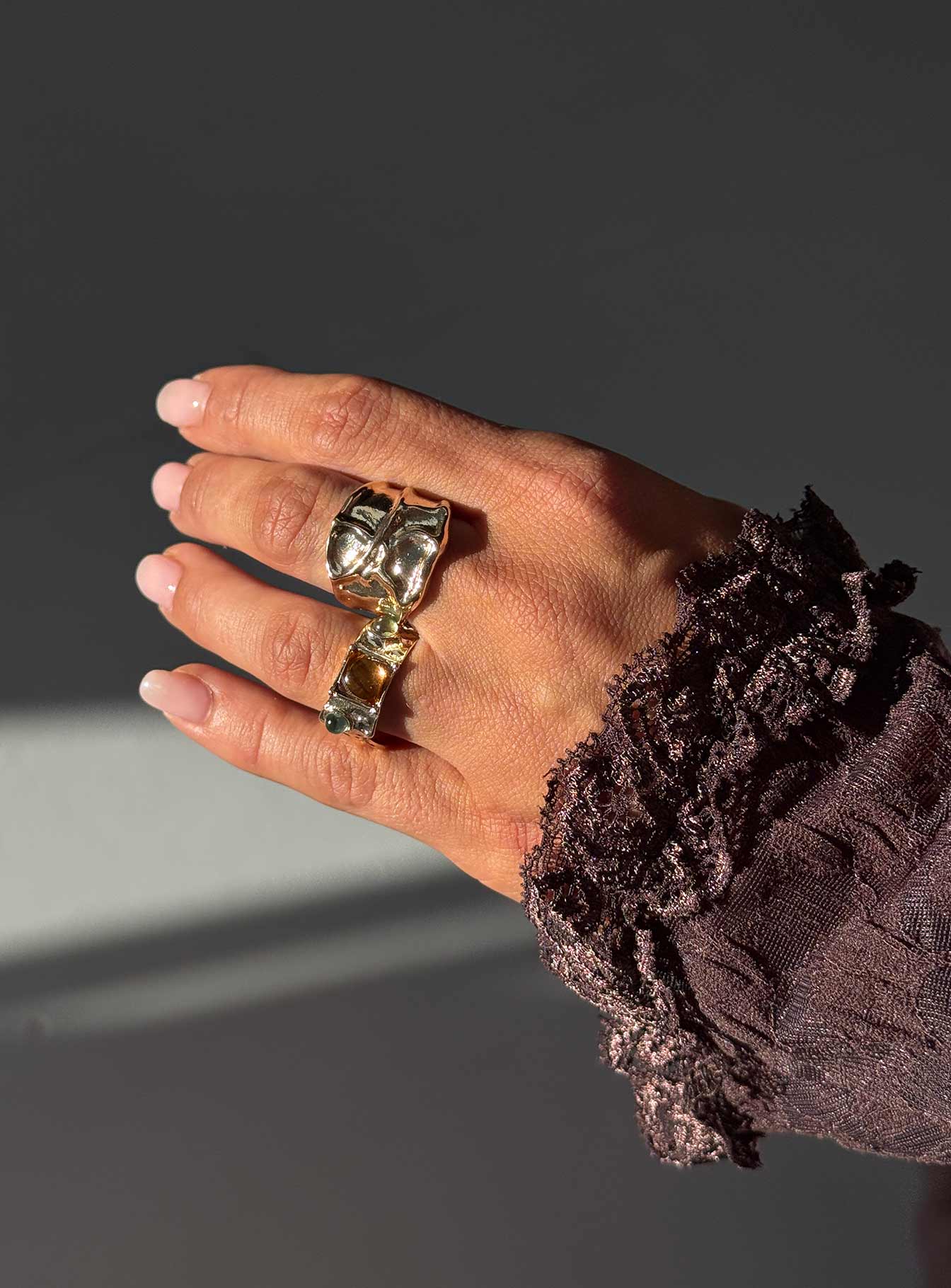 Frostbloom Ring Pack Gold - Image 5