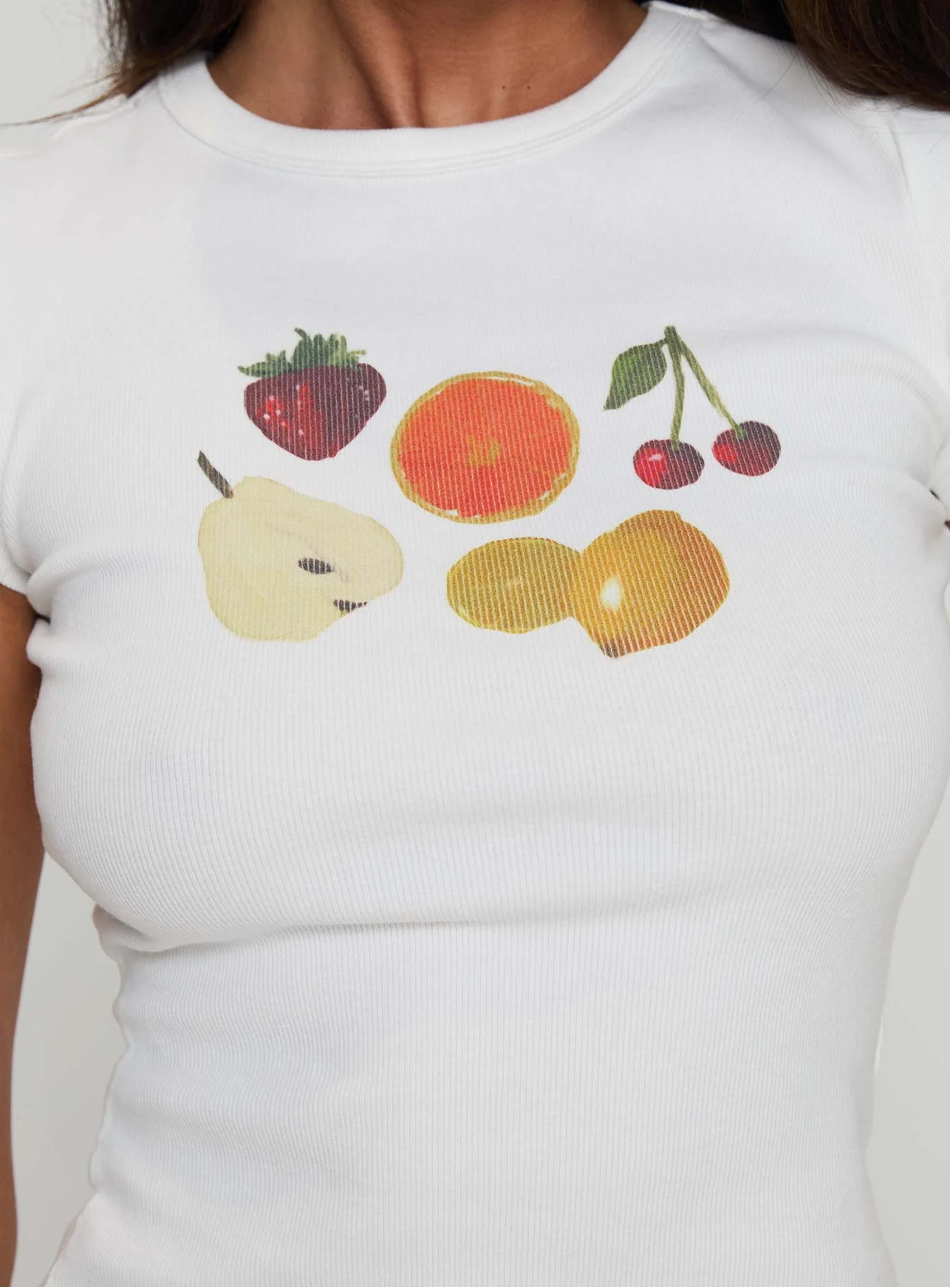 Fruit Salad Tee White Multi - Image 6