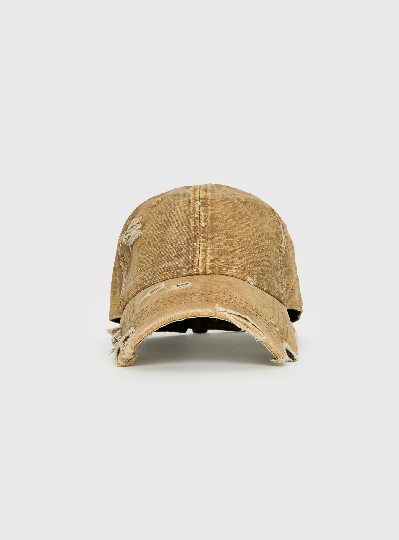 Fryda Distressed Cap Washed Brown - Image 2