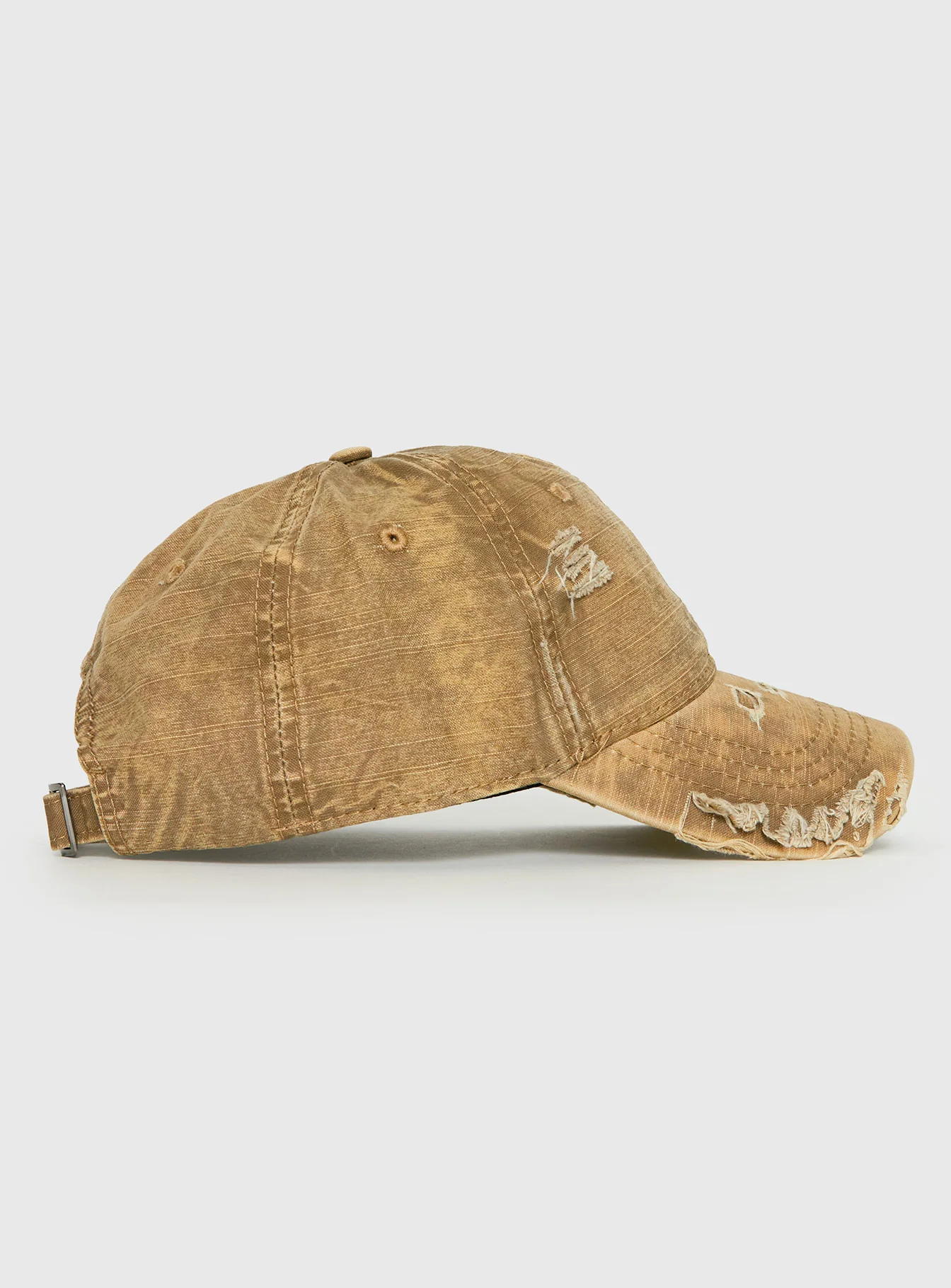 Fryda Distressed Cap Washed Brown - Image 3