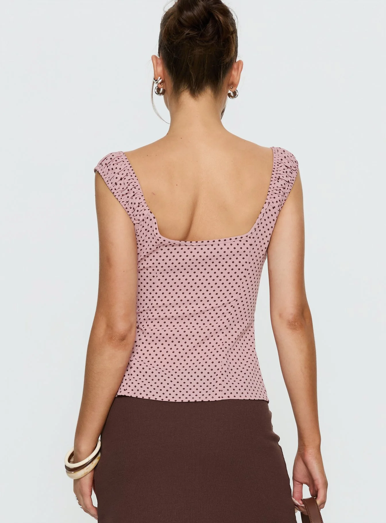 Garconne Top Pink Polka - Image 4