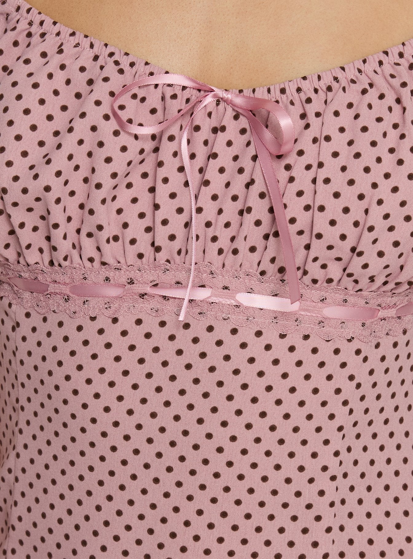 Garconne Top Pink Polka - Image 5