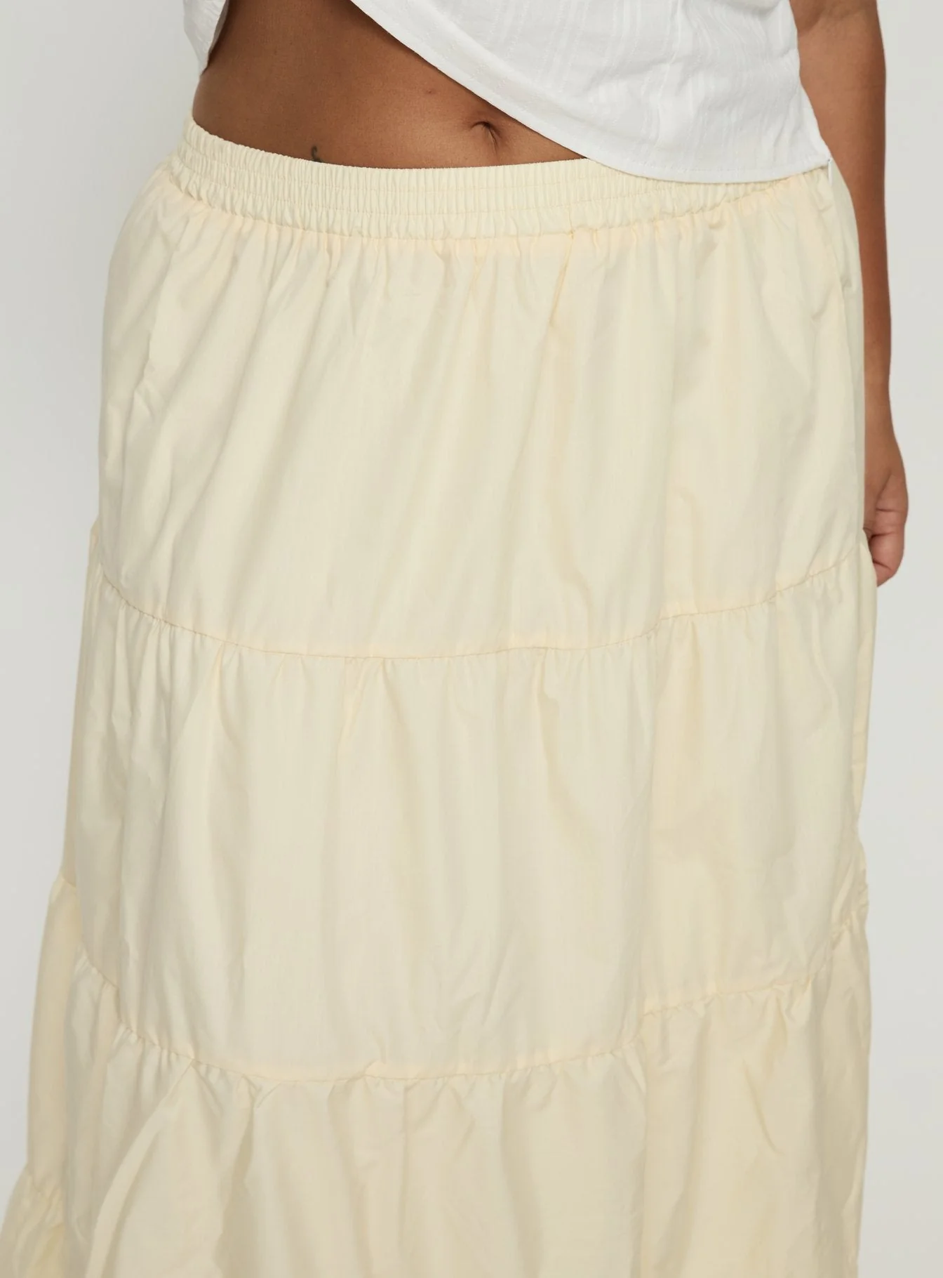 Garden Party Maxi Skirt Lemon Curve - Image 6
