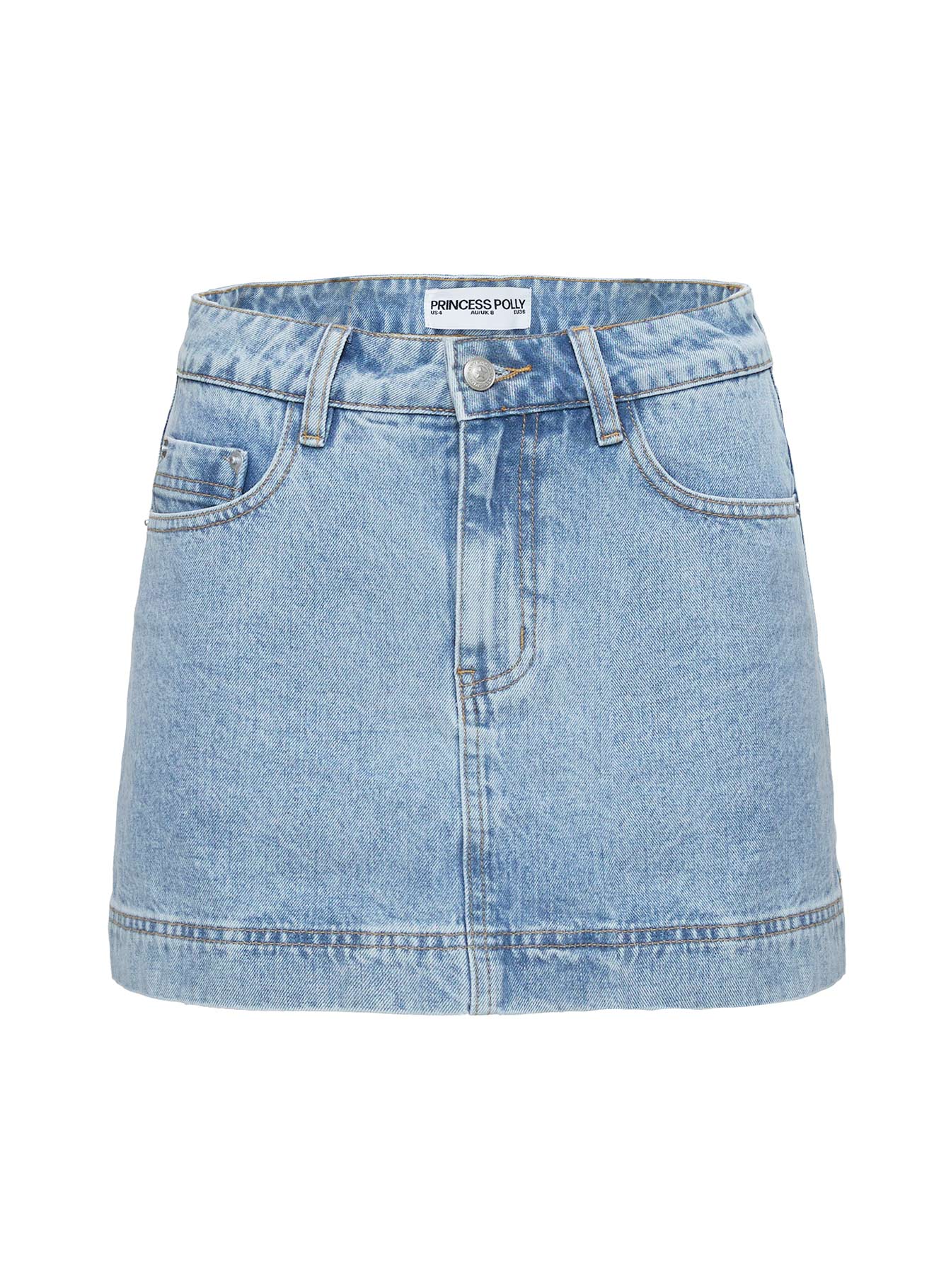 Gazelle Denim Skort Light Wash Tall - Image 9