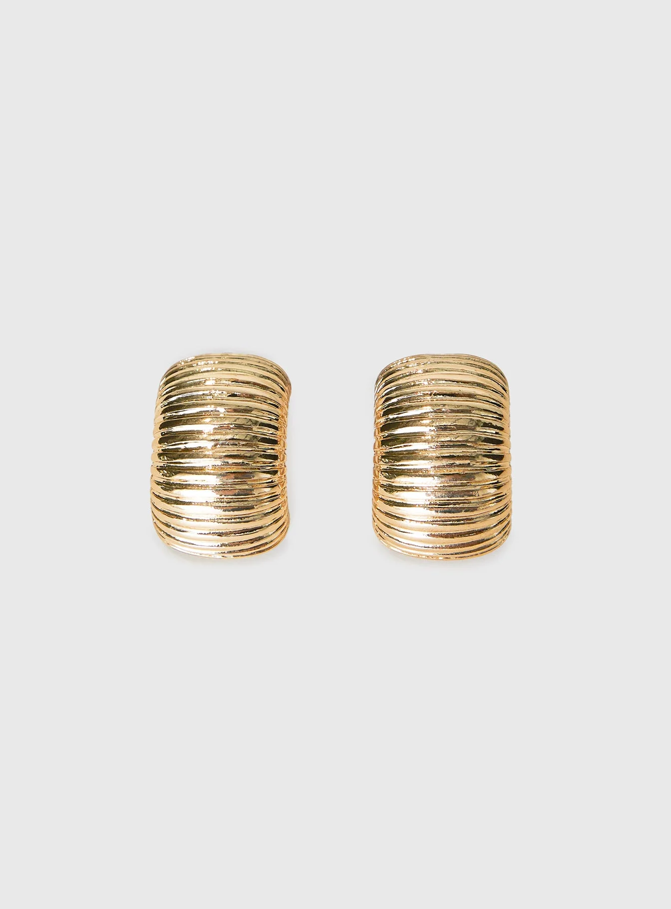 Georgette Earrings Gold - Image 2