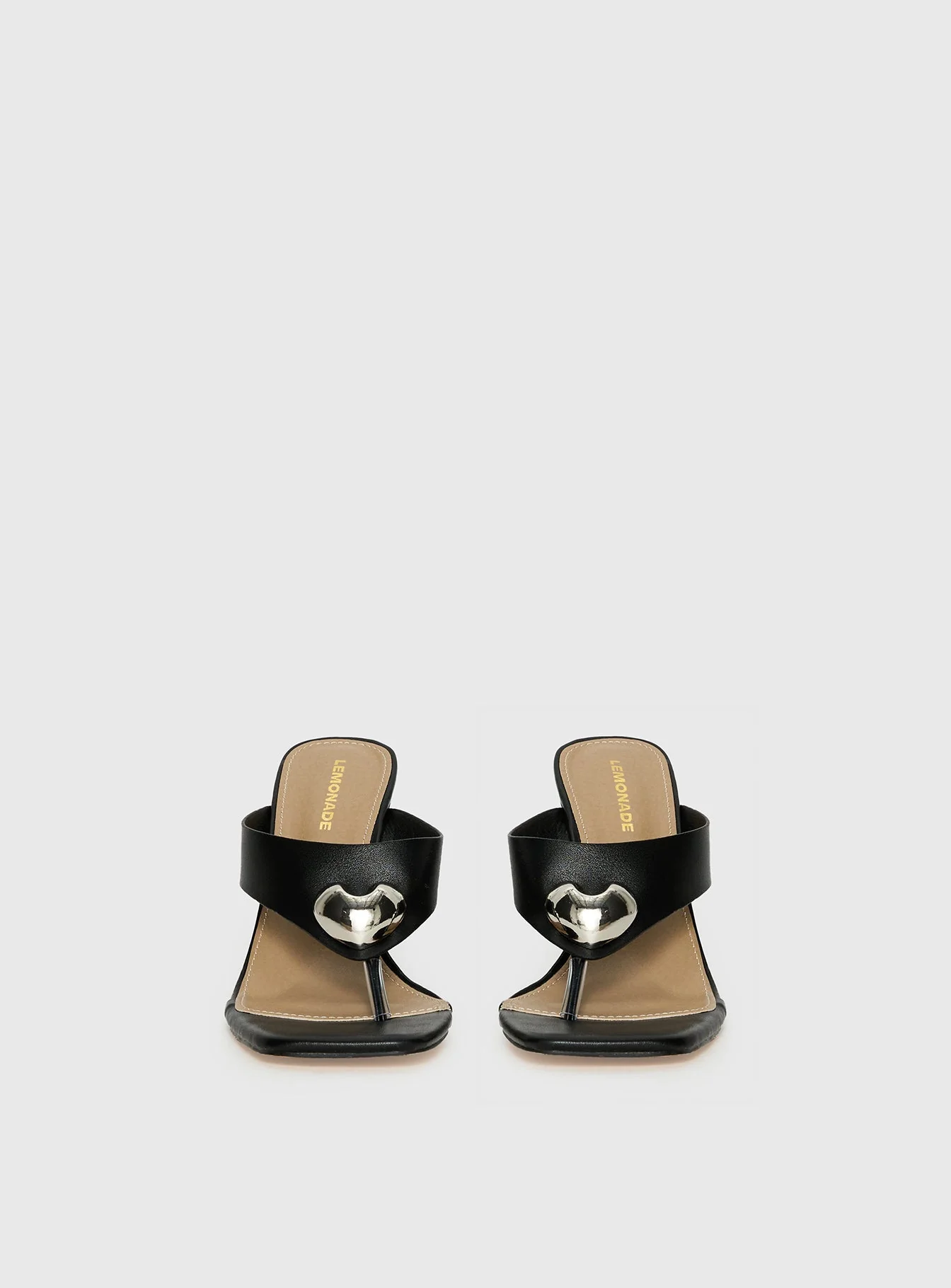 Gifted Thong Heels Black - Image 3