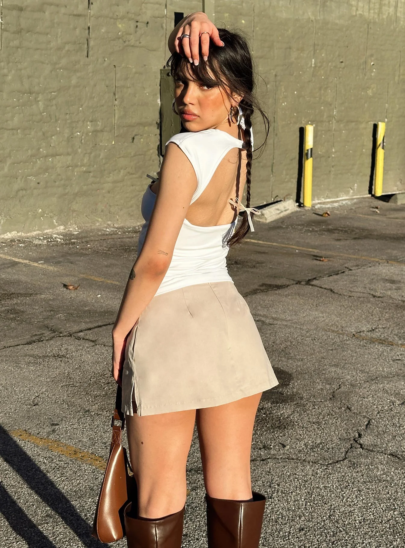 Gigi Skort Beige - Image 8