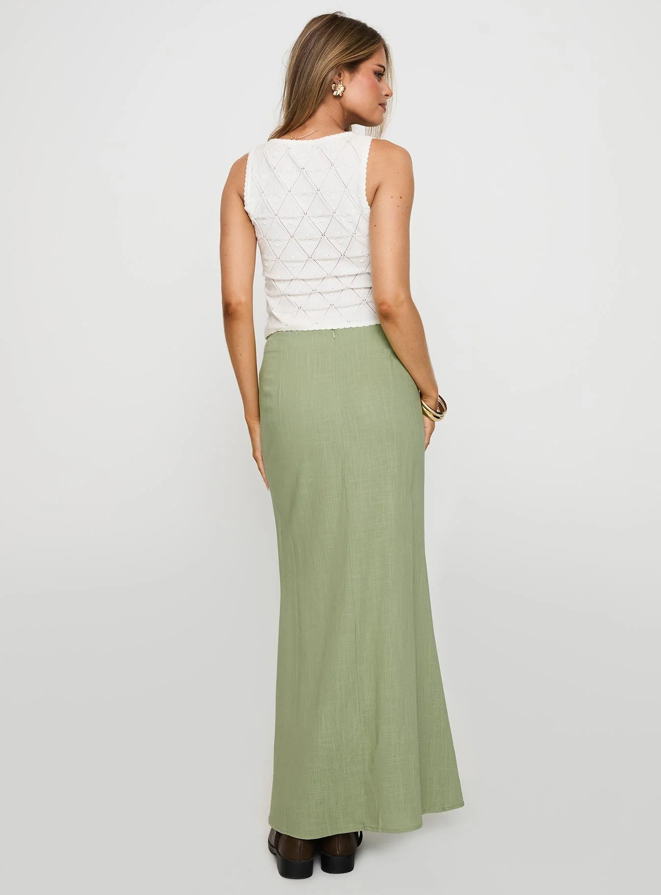 Giulia Knit Top White - Image 4