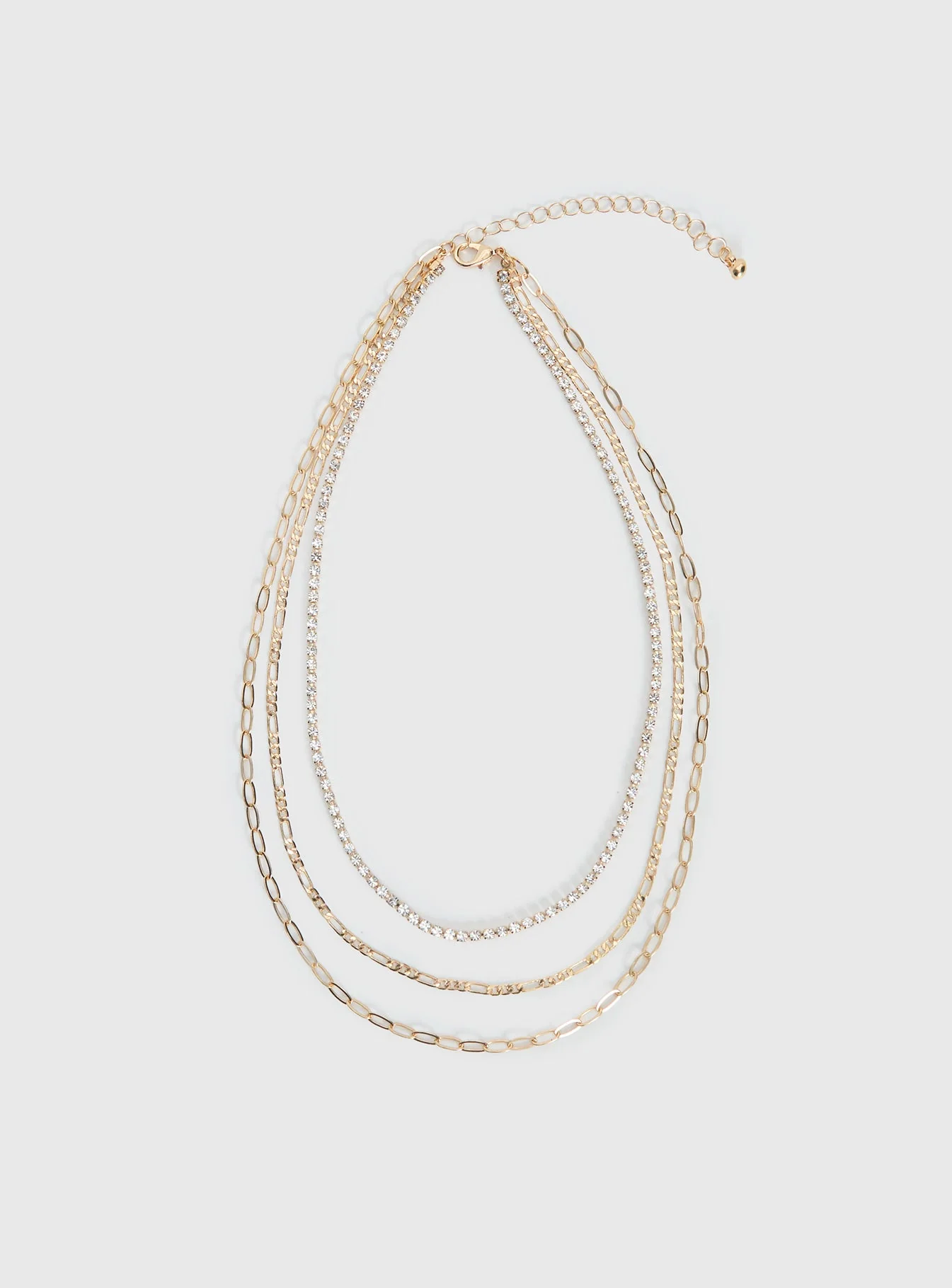 Gleaming Necklace Gold - Image 2