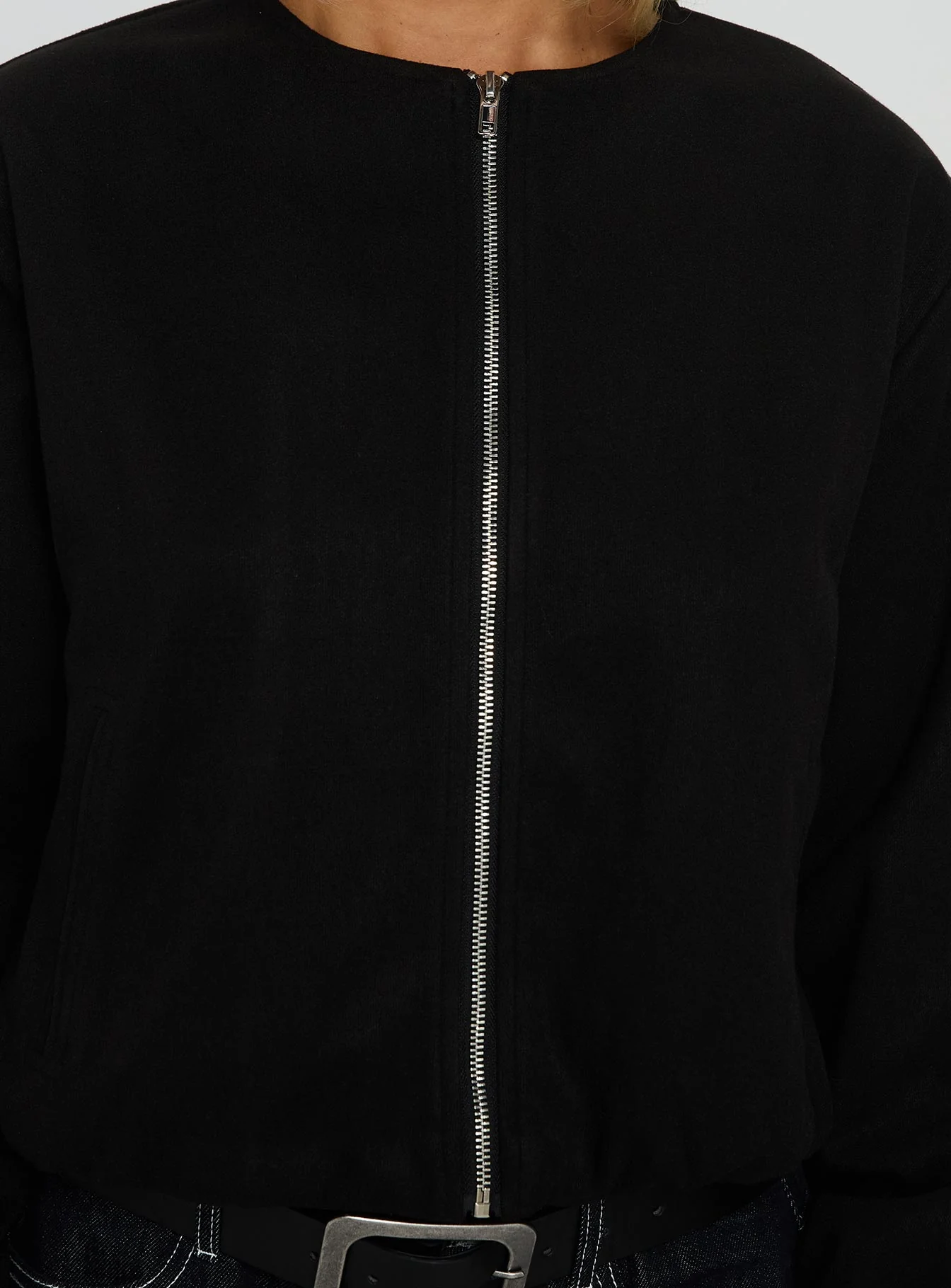 Grasp Bomber Jacket Black - Image 6